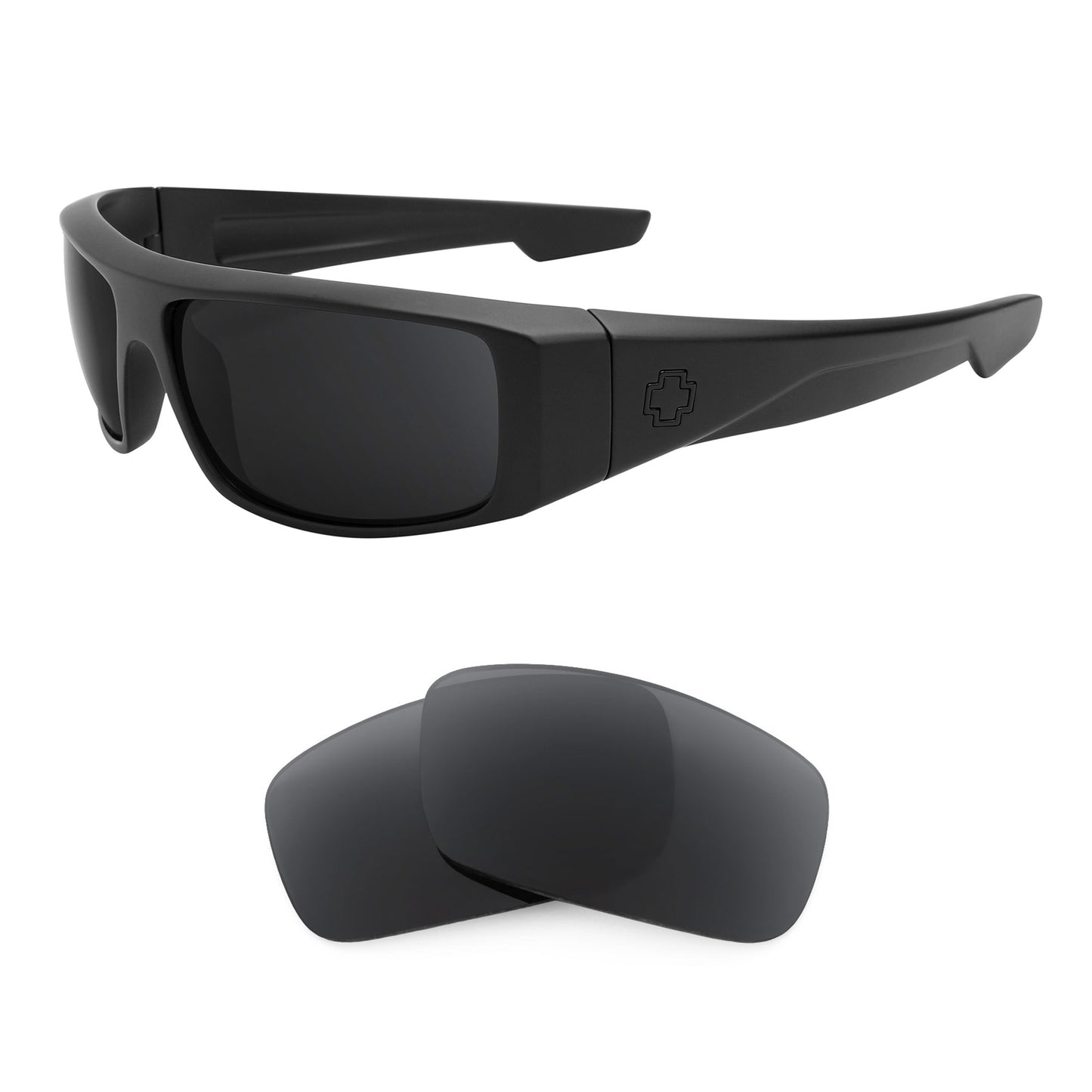 Spy Optic Logan sunglasses with replacement lenses