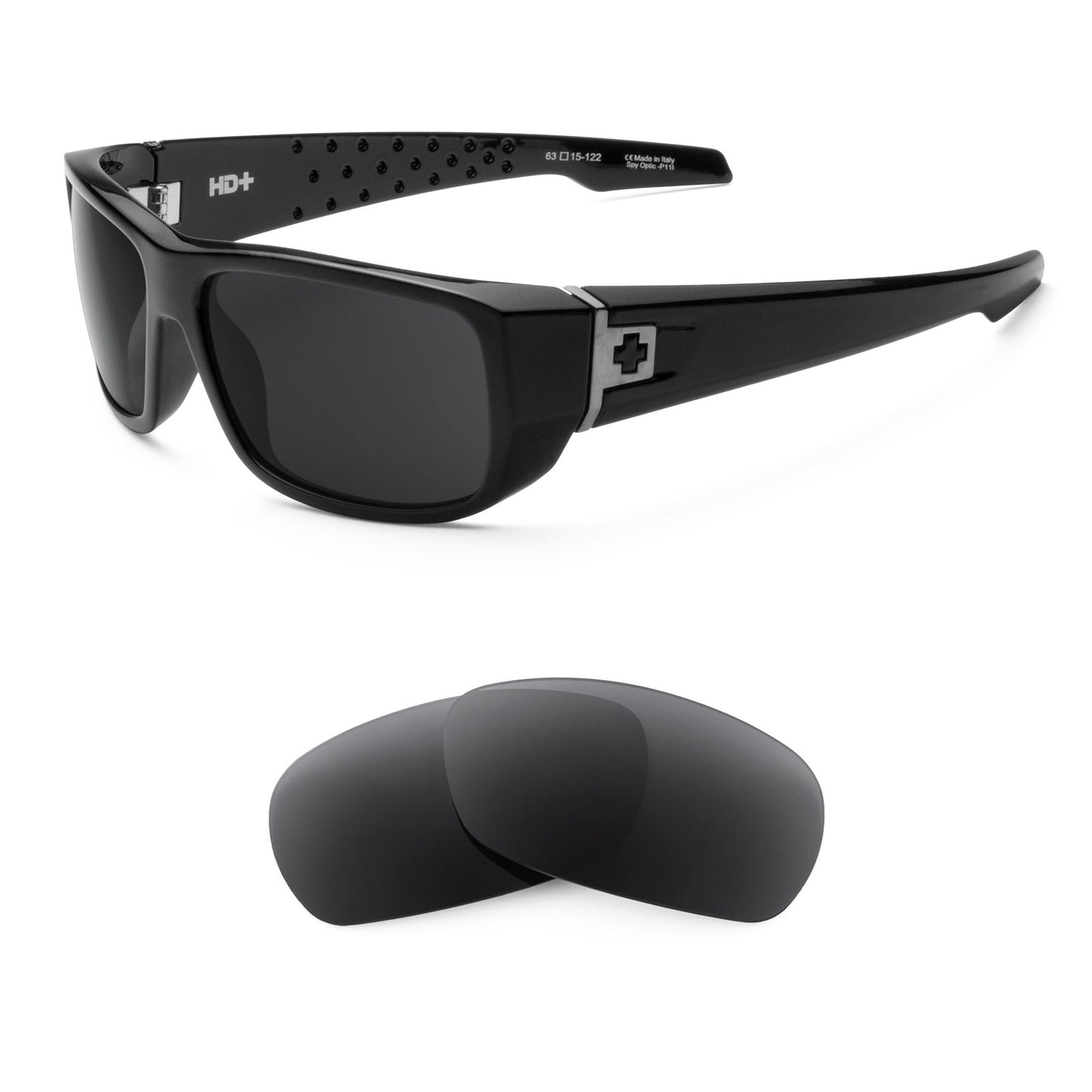 Spy Optic MC3 sunglasses with replacement lenses