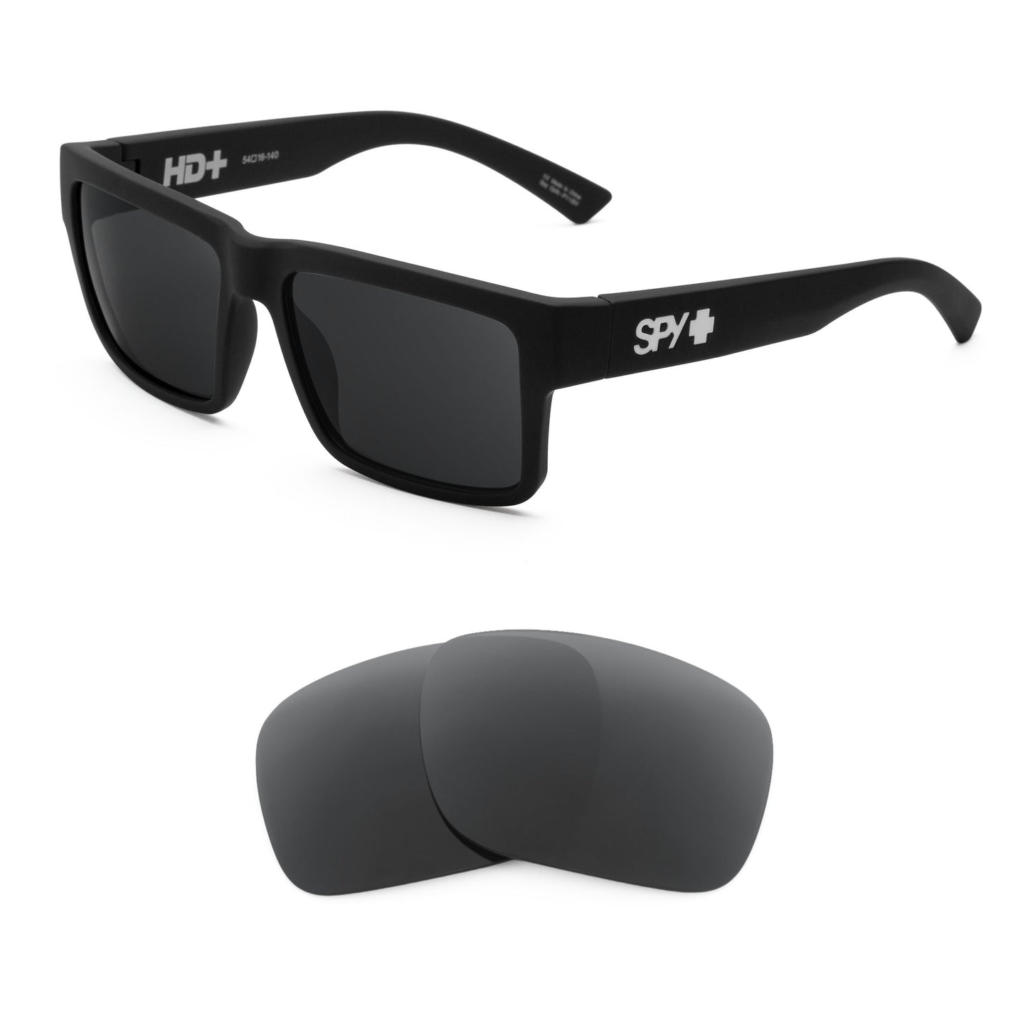 Spy Optic Montana (Low Bridge Fit) sunglasses with replacement lenses