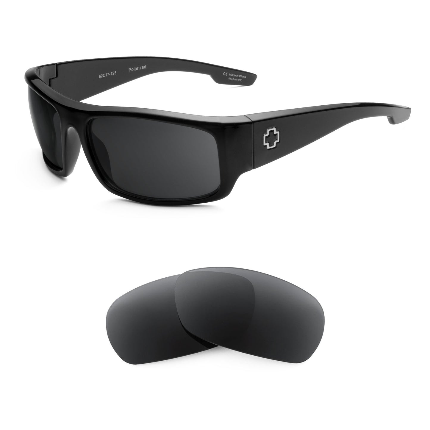 Spy Optic Piper sunglasses with replacement lenses