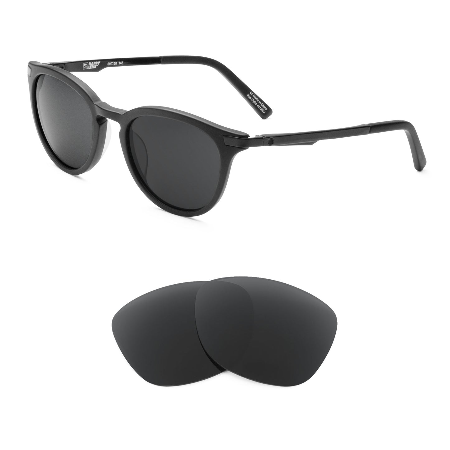 Spy Optic Pismo sunglasses with replacement lenses