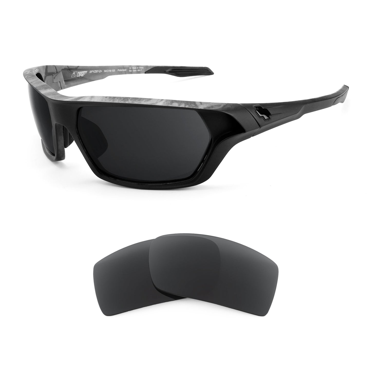Spy Optic Quanta sunglasses with replacement lenses