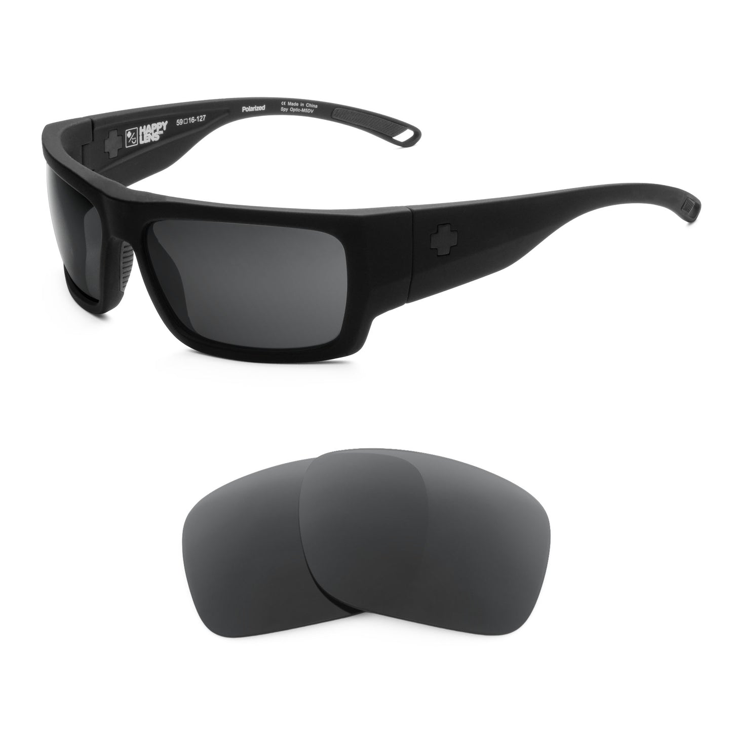 Spy Optic Rover sunglasses with replacement lenses