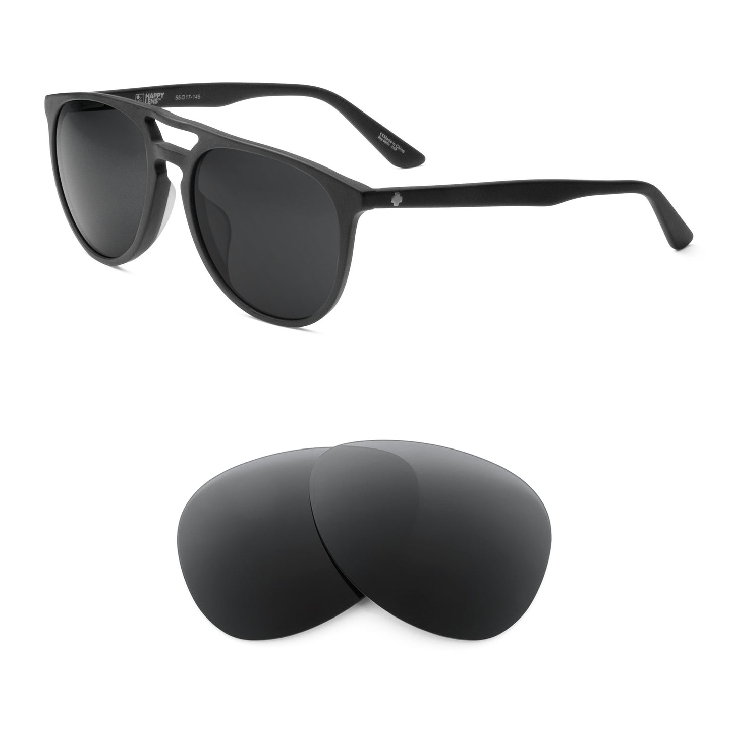 Spy Optic Syndicate sunglasses with replacement lenses