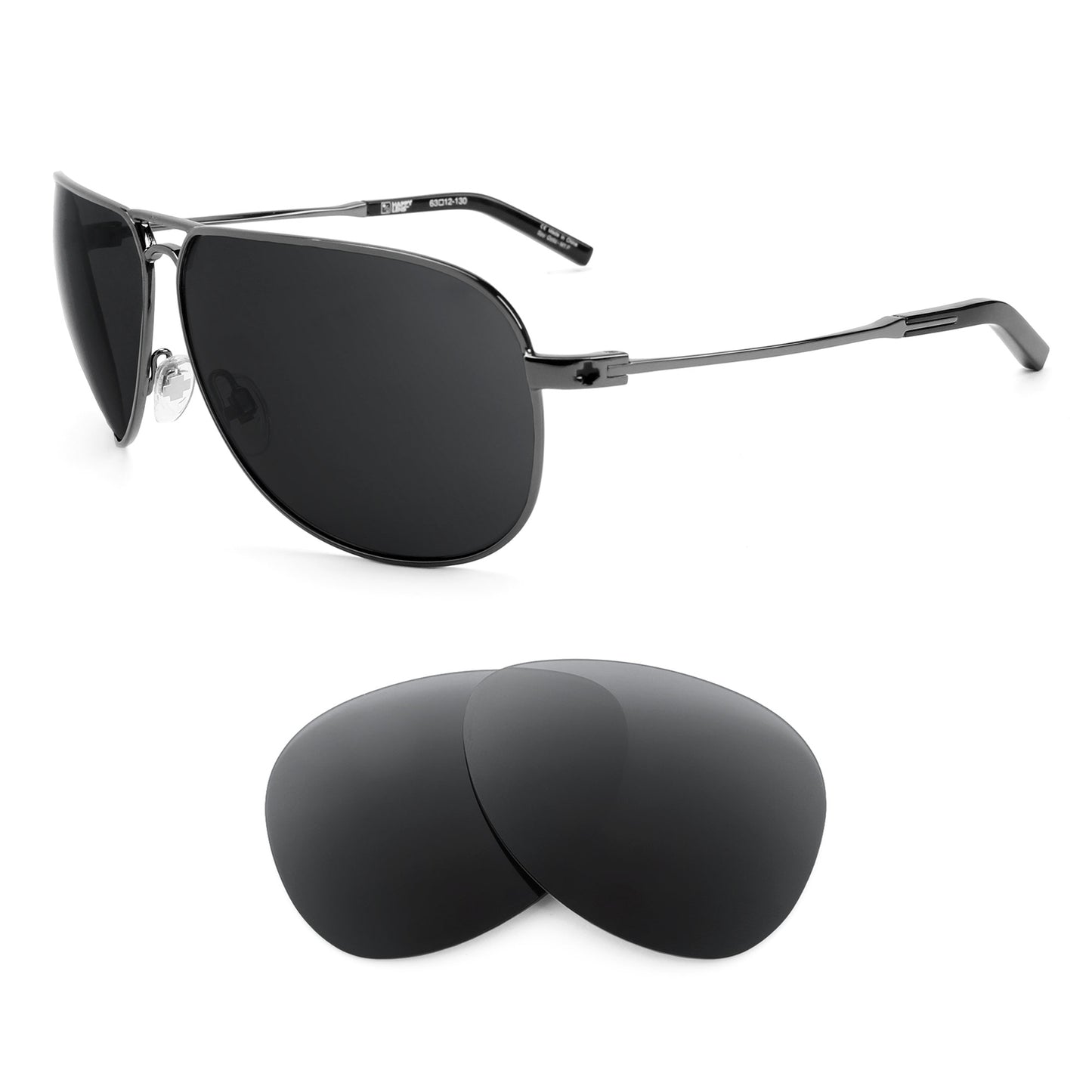 Spy Optic Wilshire sunglasses with replacement lenses