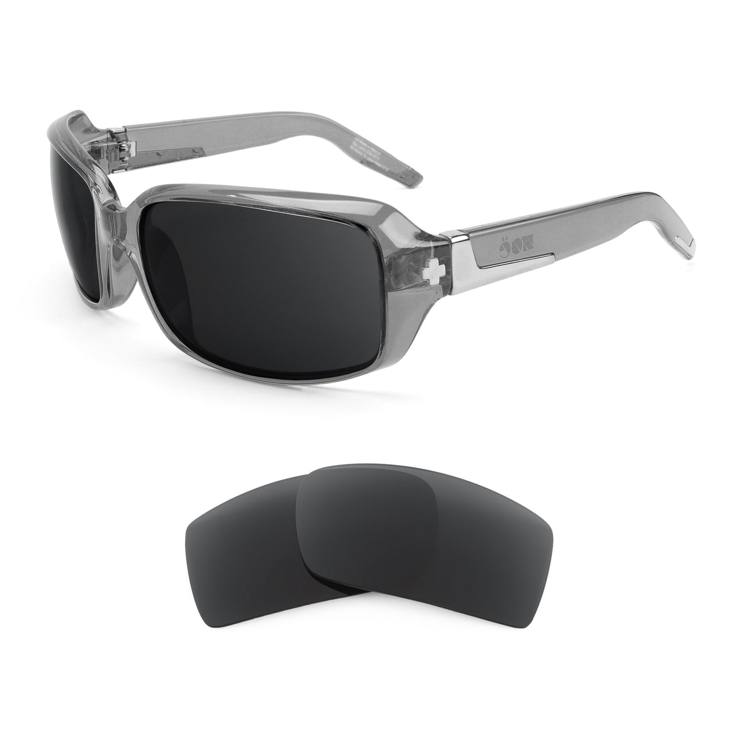 Spy Optic Zoe sunglasses with replacement lenses