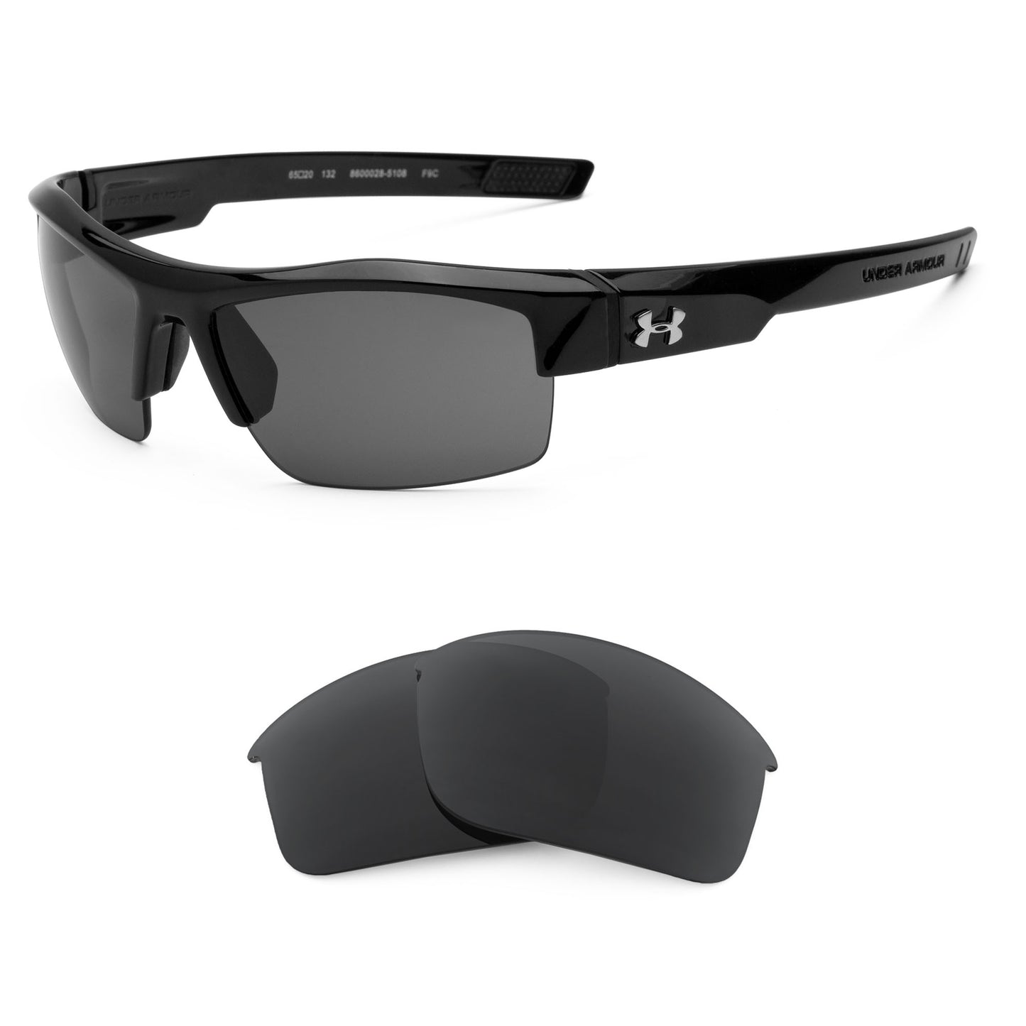 Under Armour Igniter sunglasses with replacement lenses