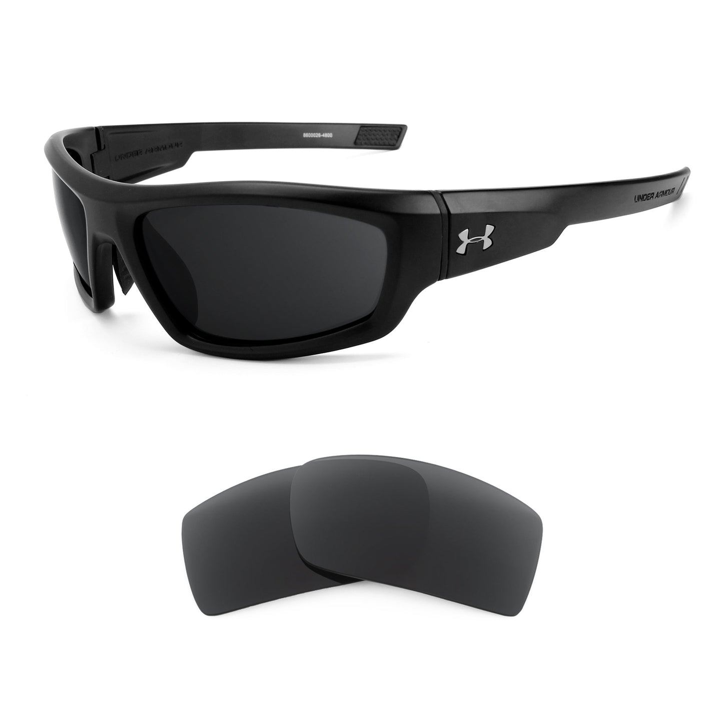 Under Armour Power sunglasses with replacement lenses