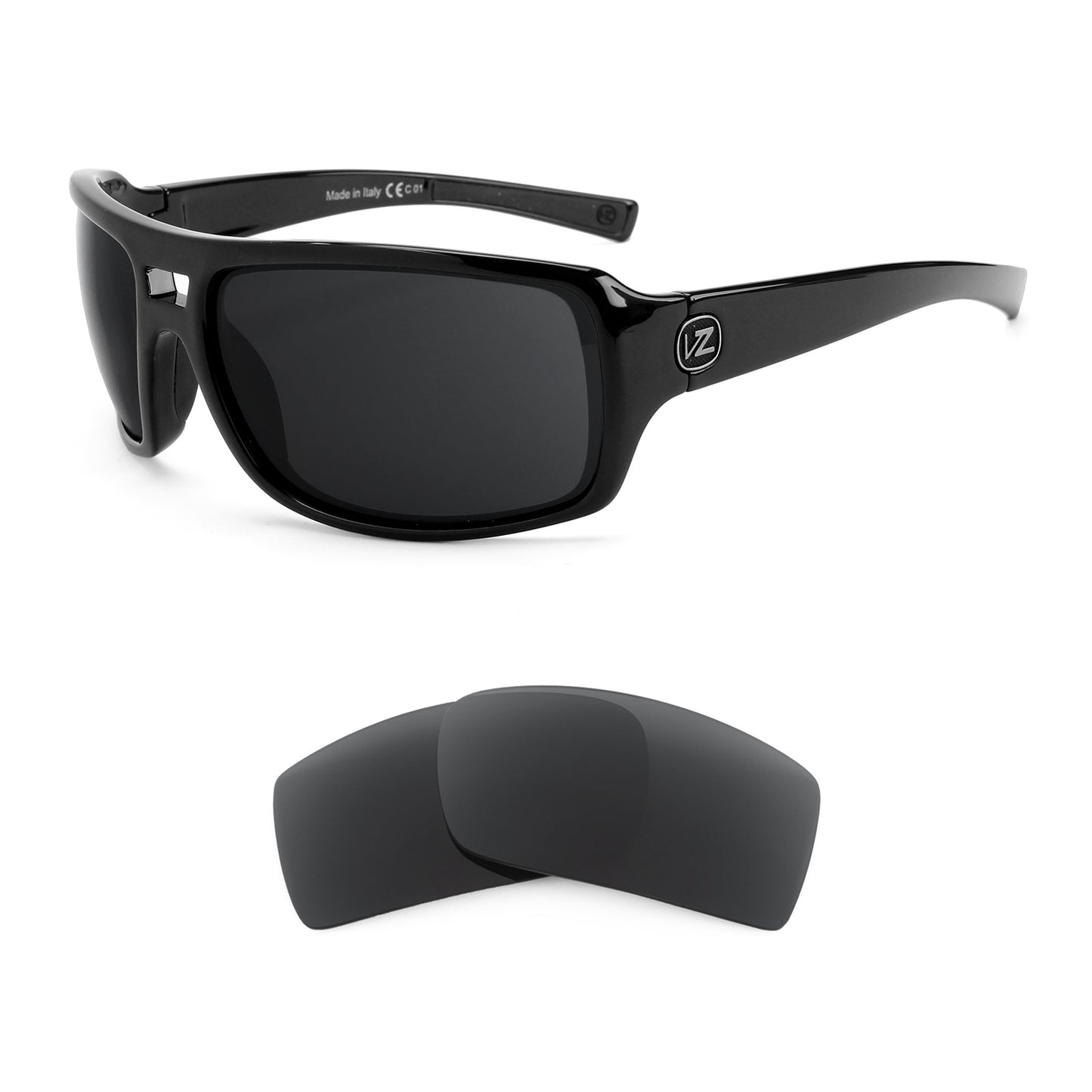 VonZipper Hammerlock sunglasses with replacement lenses