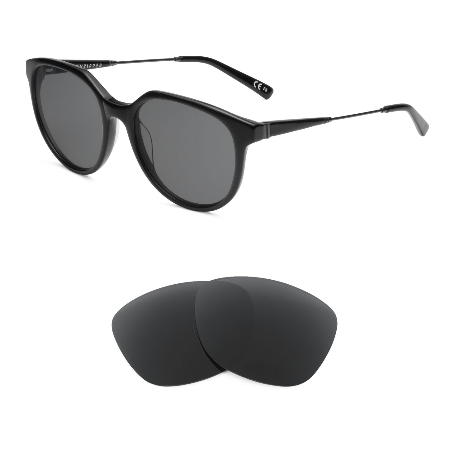 VonZipper Hyde sunglasses with replacement lenses