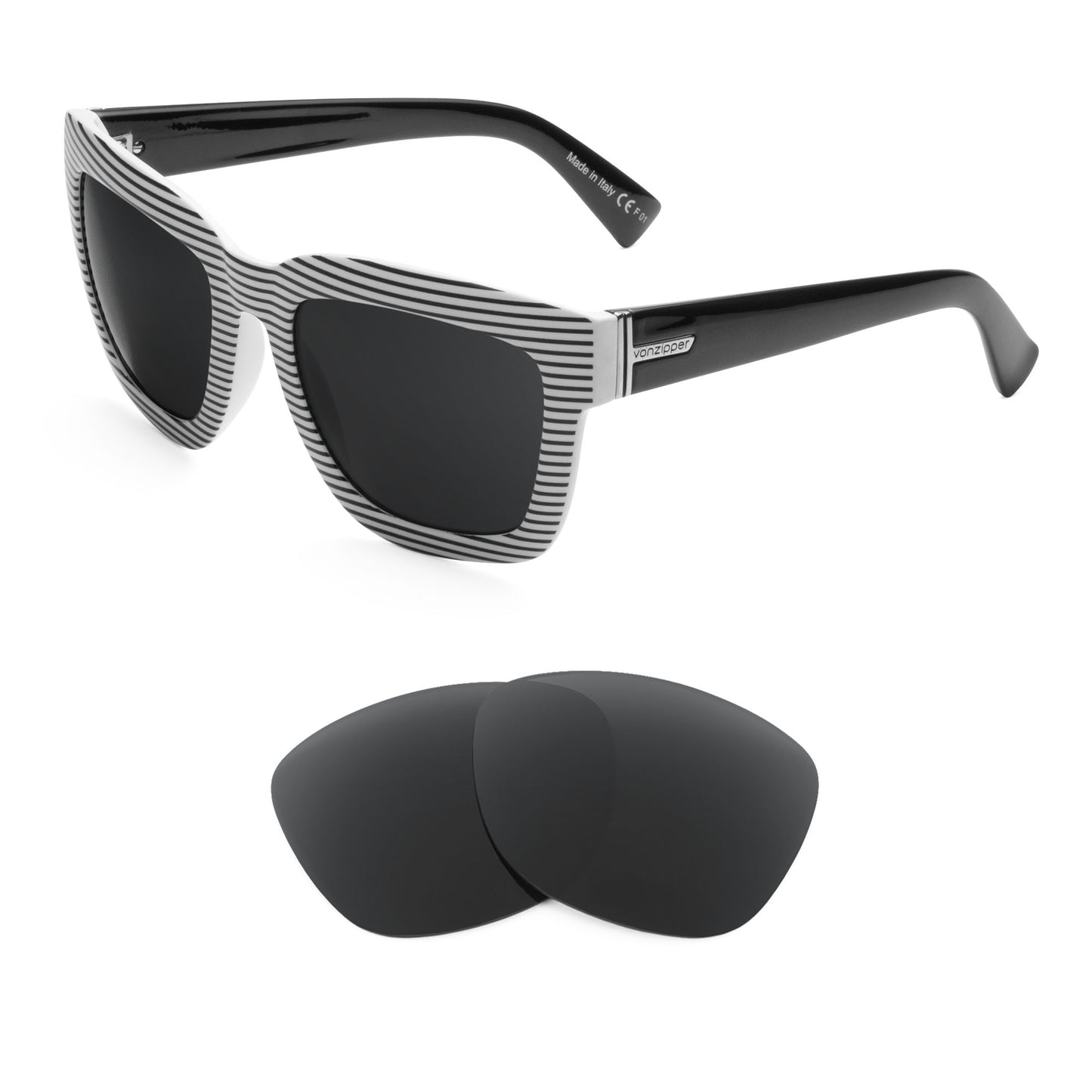VonZipper Juice sunglasses with replacement lenses