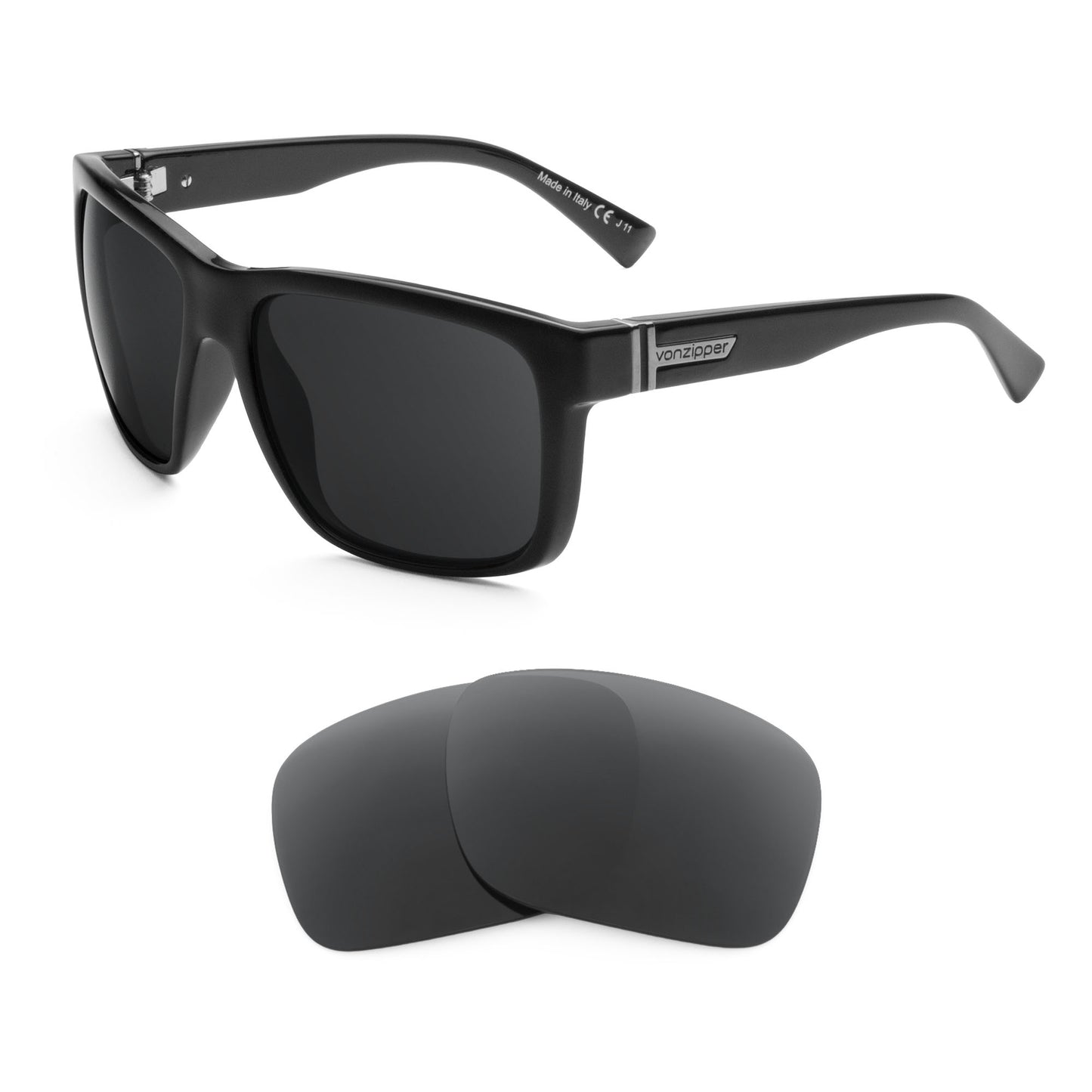 VonZipper Maxis sunglasses with replacement lenses