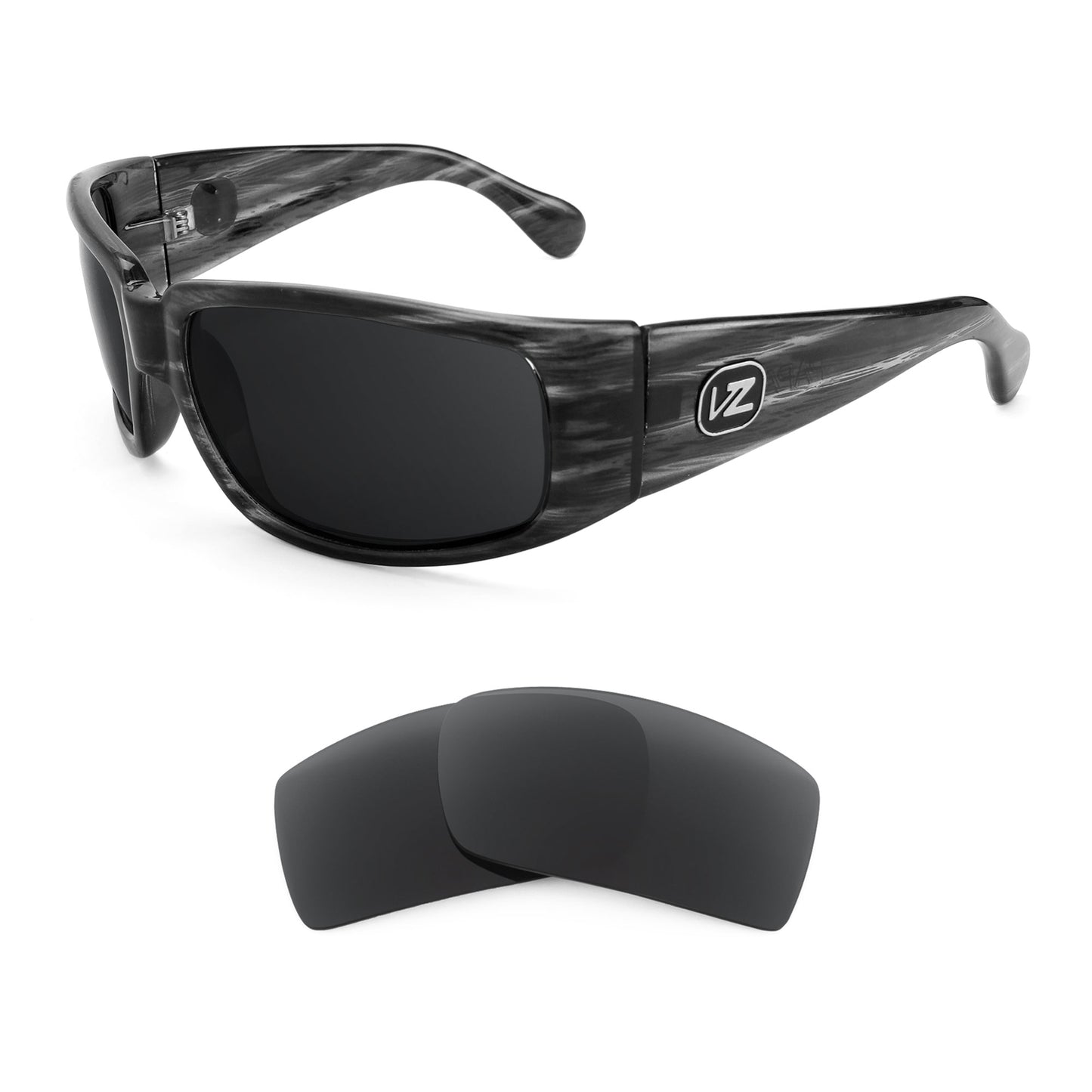 VonZipper Papa G sunglasses with replacement lenses