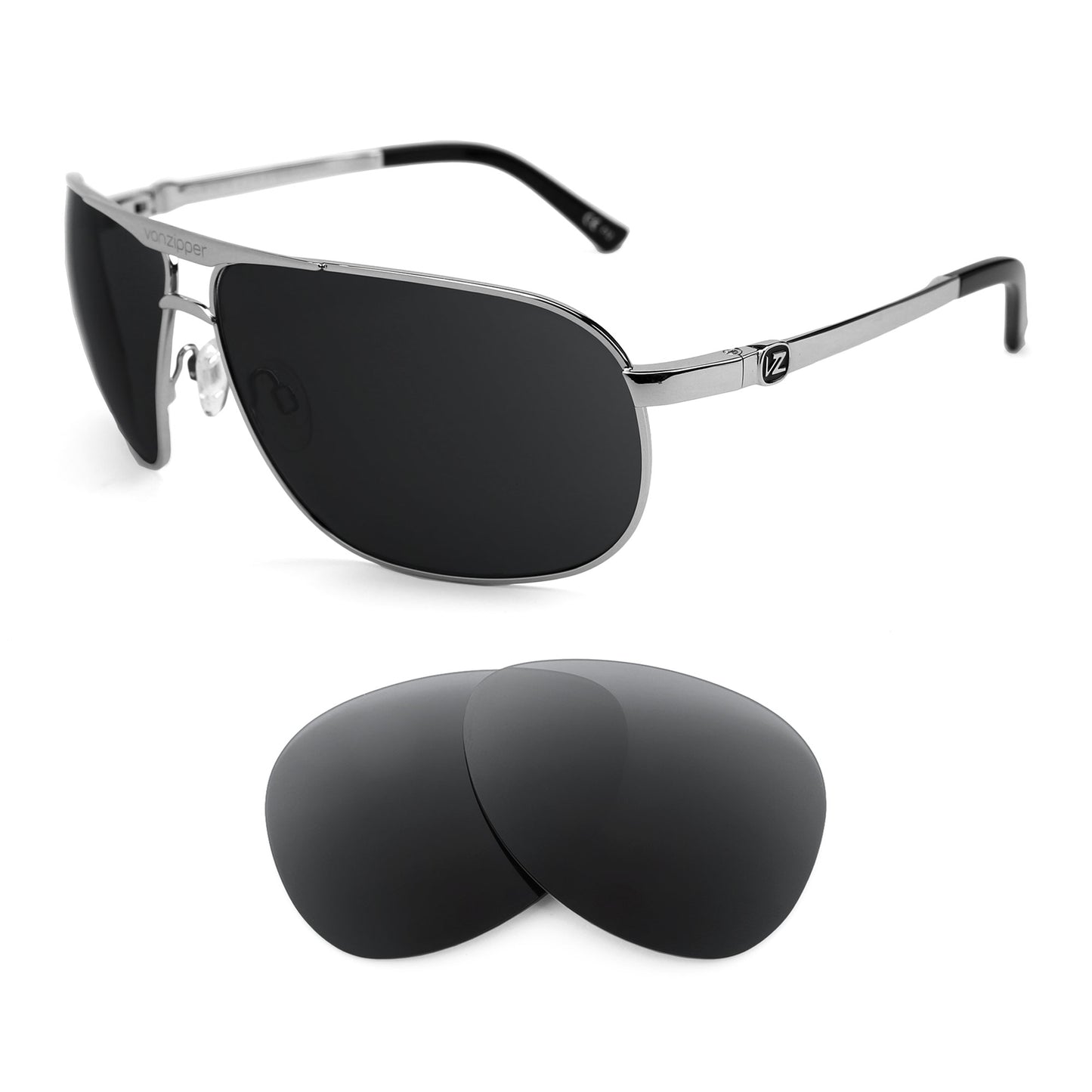 VonZipper Skitch sunglasses with replacement lenses