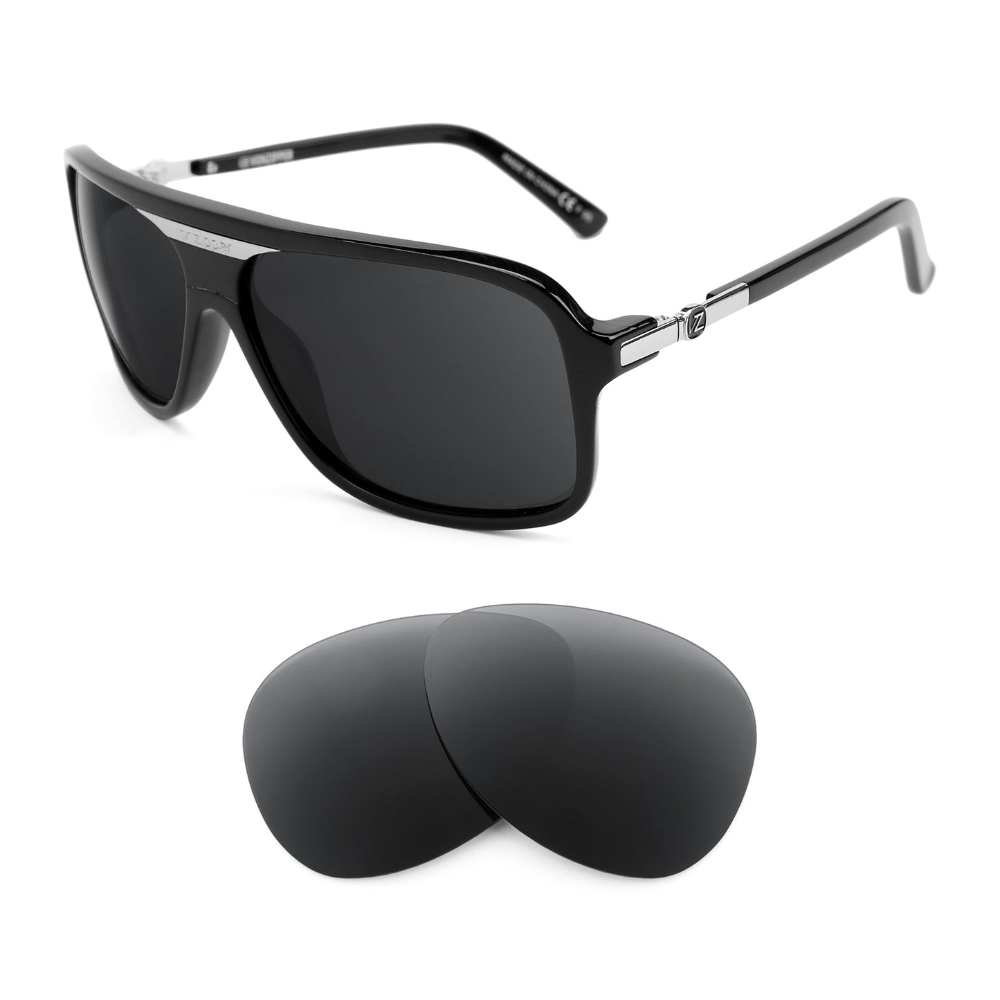 VonZipper Stache sunglasses with replacement lenses