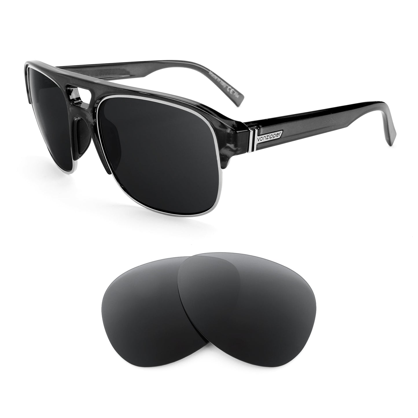 VonZipper Supernacht sunglasses with replacement lenses