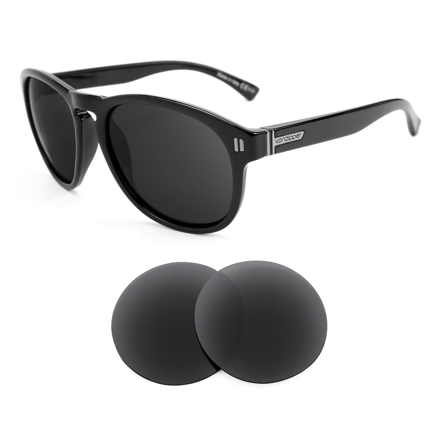 VonZipper Thurston sunglasses with replacement lenses