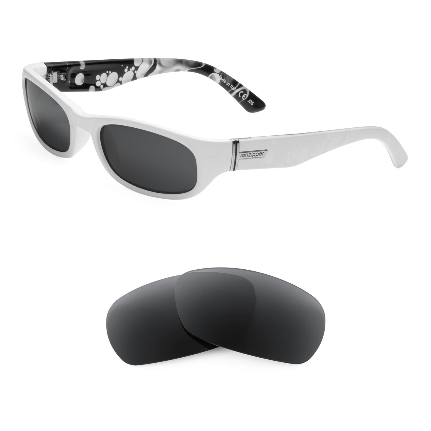 VonZipper Unit sunglasses with replacement lenses