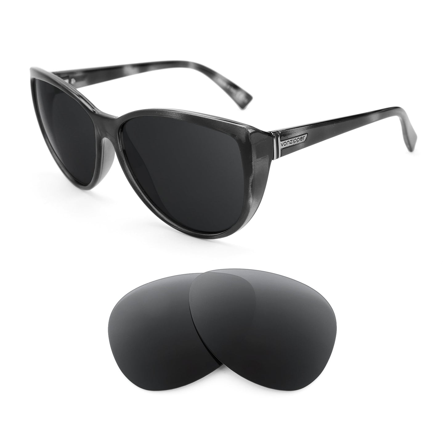 VonZipper Up-Do sunglasses with replacement lenses