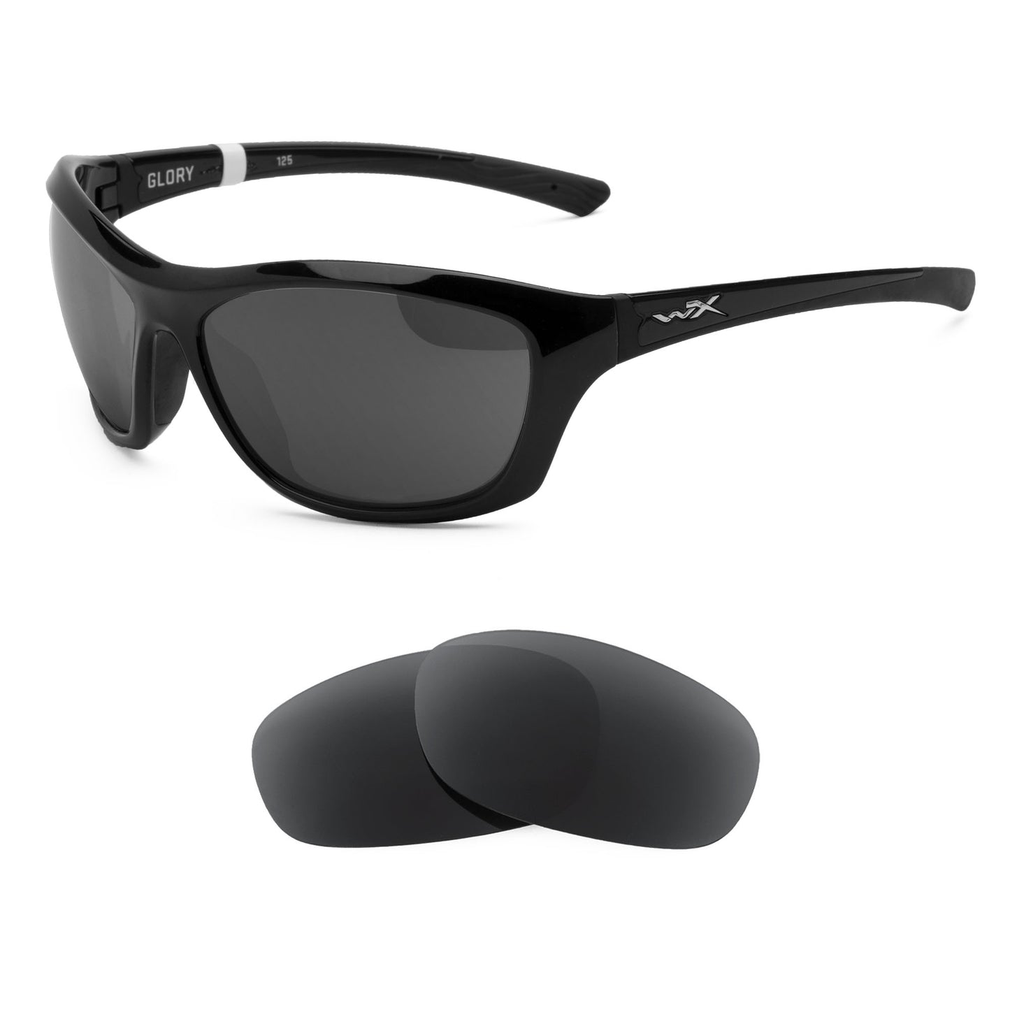 Wiley X Glory sunglasses with replacement lenses