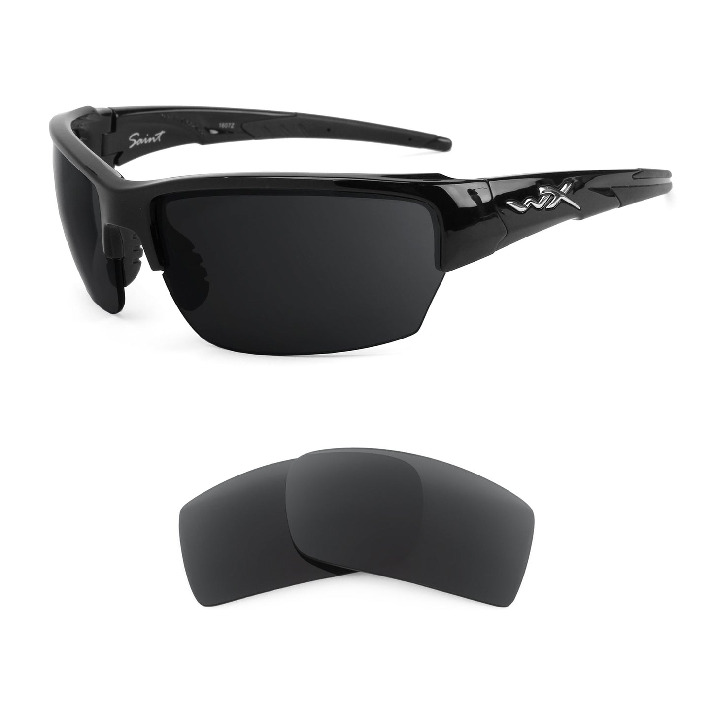 Wiley X Saint sunglasses with replacement lenses