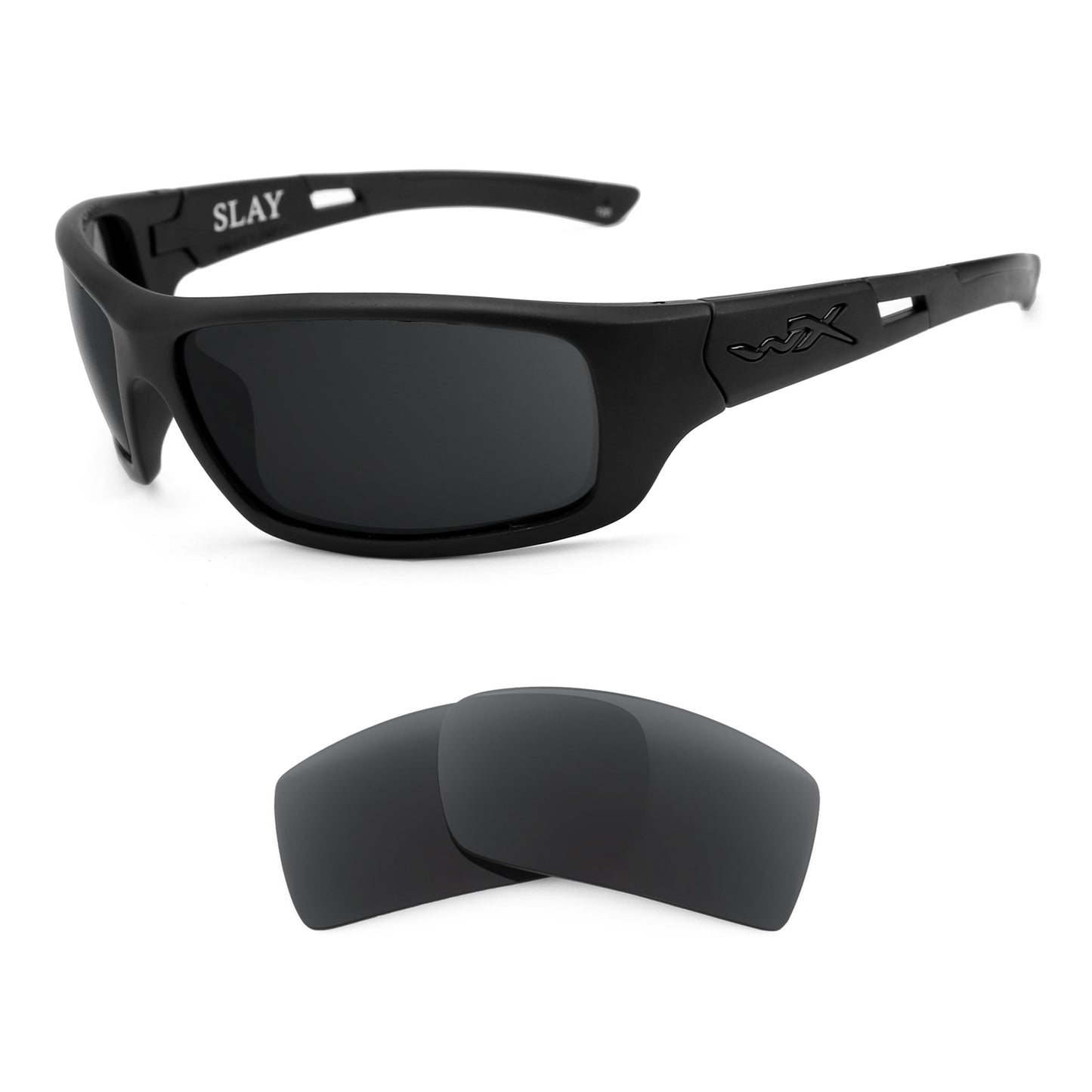 Wiley X Slay sunglasses with replacement lenses
