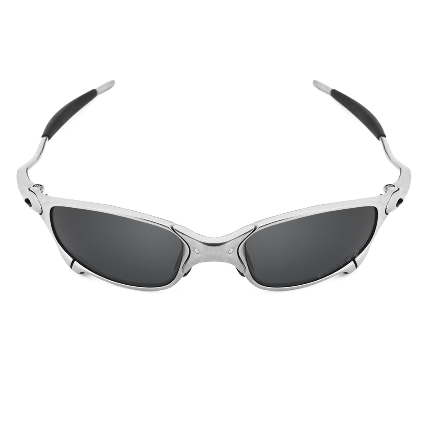 Revant black rubber kit installed on Oakley Juliet sunglasses