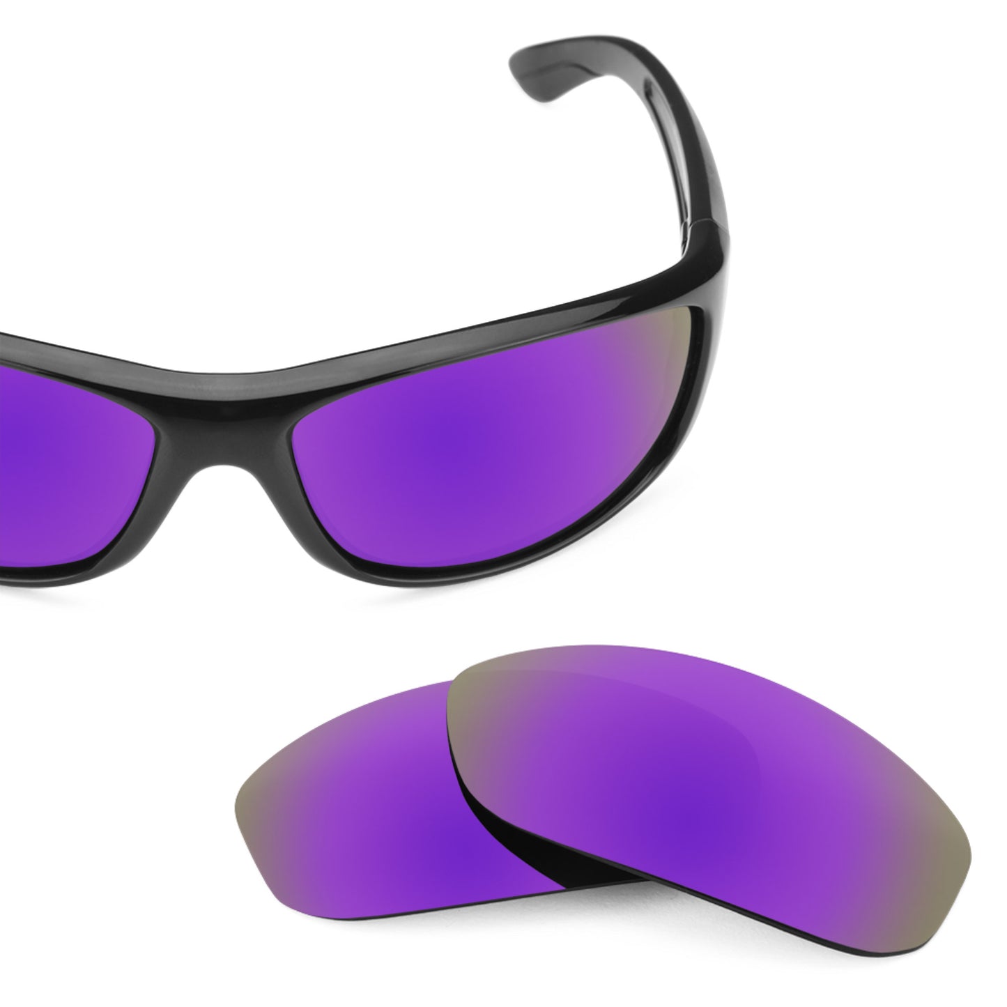 Revant replacement lenses for Arnette Freezer AN4155 Polarized Plasma Purple