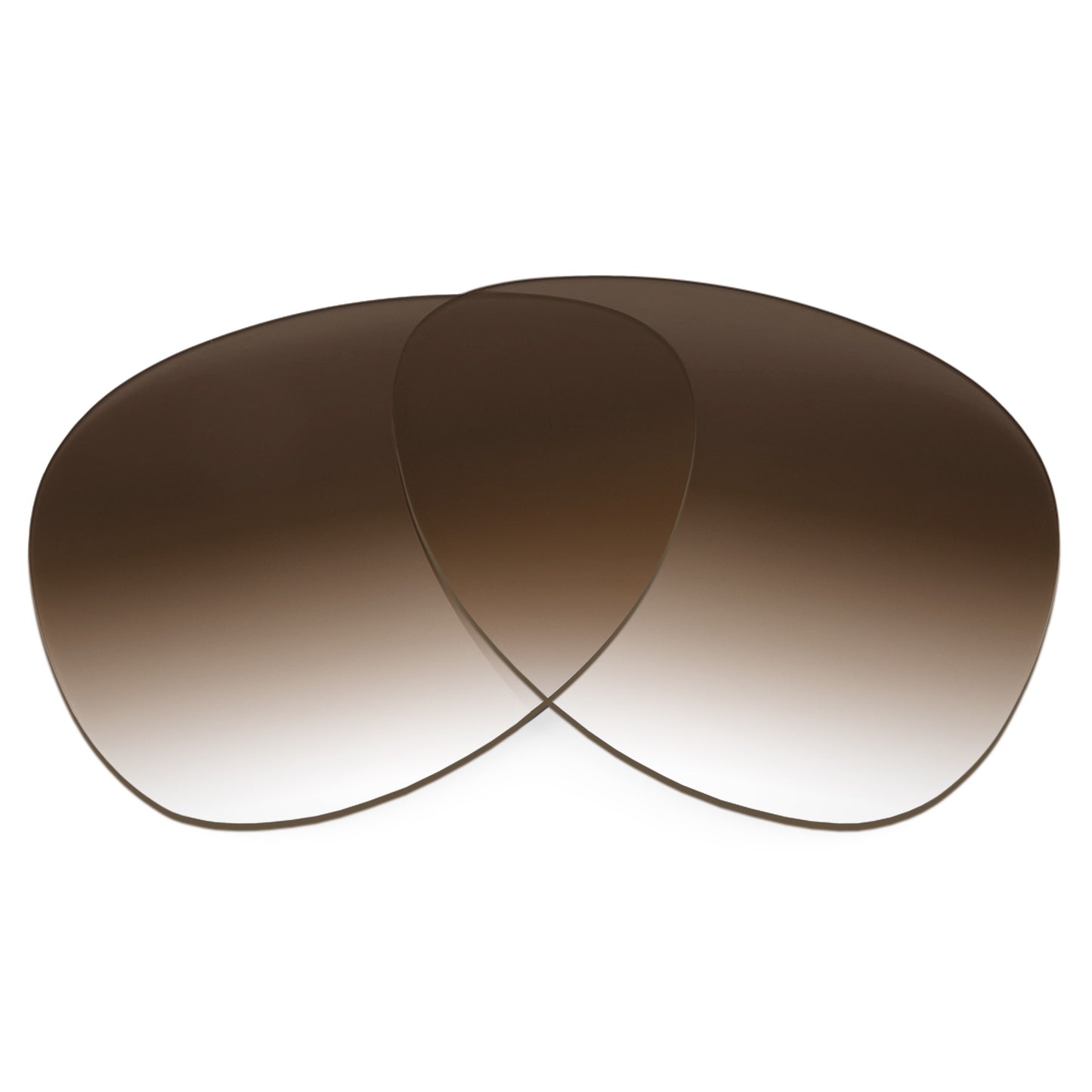 Revant replacement lenses for Ray-Ban Aviator RB3025 58mm Non-Polarized Brown Gradient