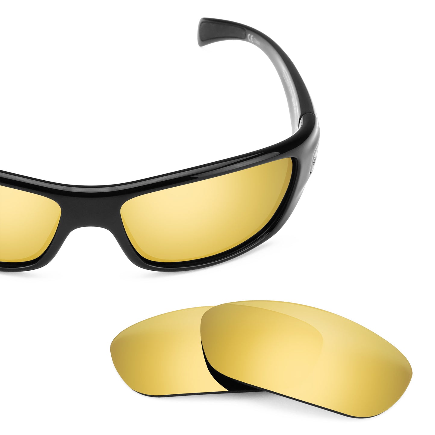 Revant replacement lenses for Bolle Copperhead Polarized Flare Gold