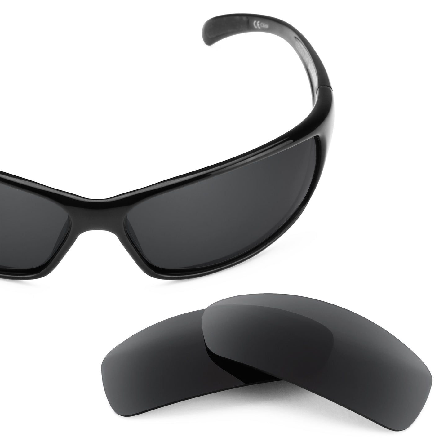 Revant replacement lenses for Bolle Recoil Polarized Stealth Black