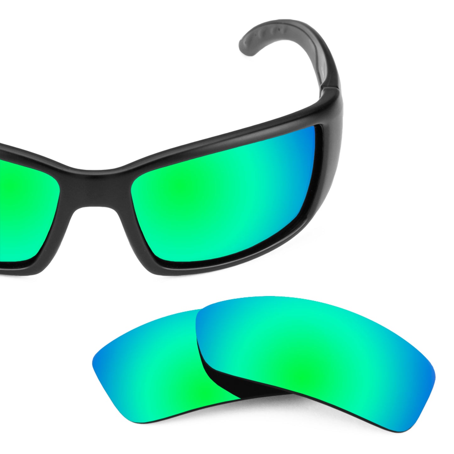 Revant replacement lenses for Costa Blackfin Elite Polarized Emerald Green