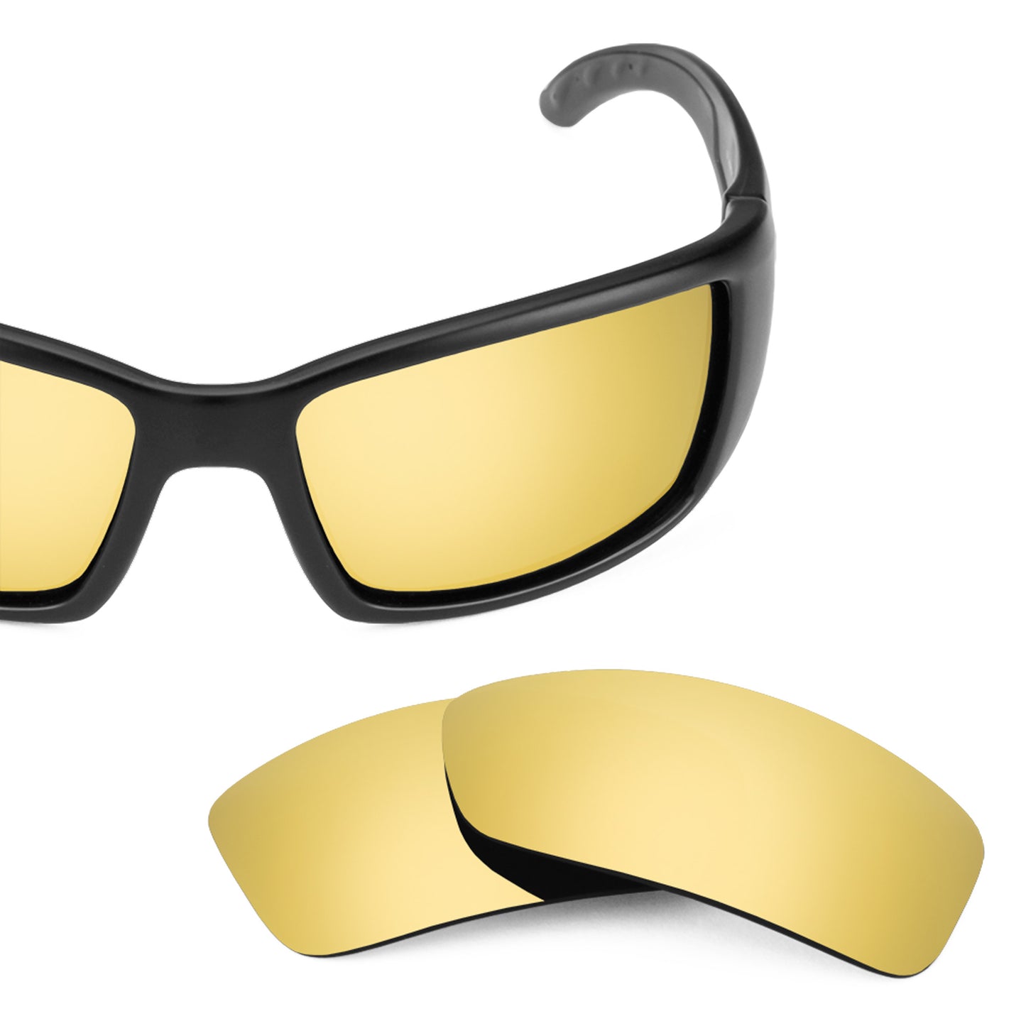 Revant replacement lenses for Costa Blackfin Polarized Flare Gold