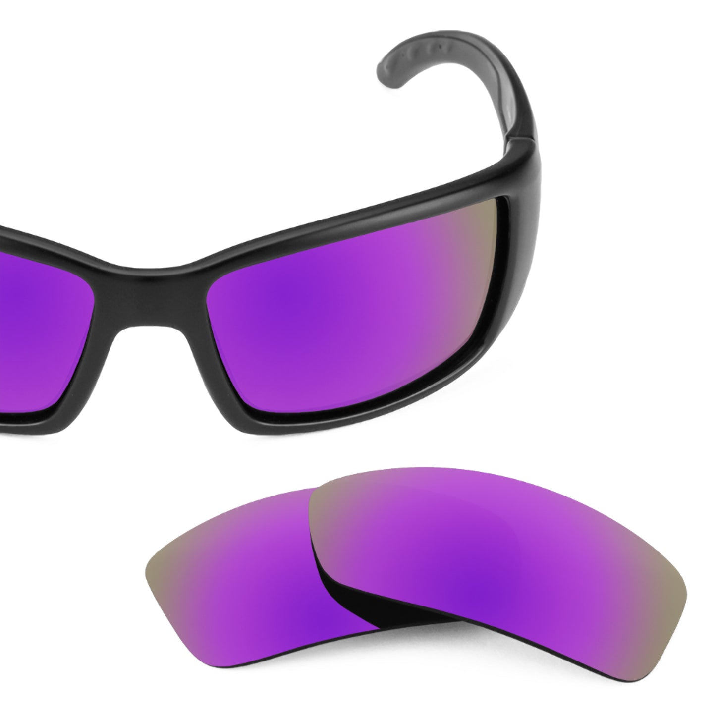 Revant replacement lenses for Costa Blackfin Elite Polarized Plasma Purple