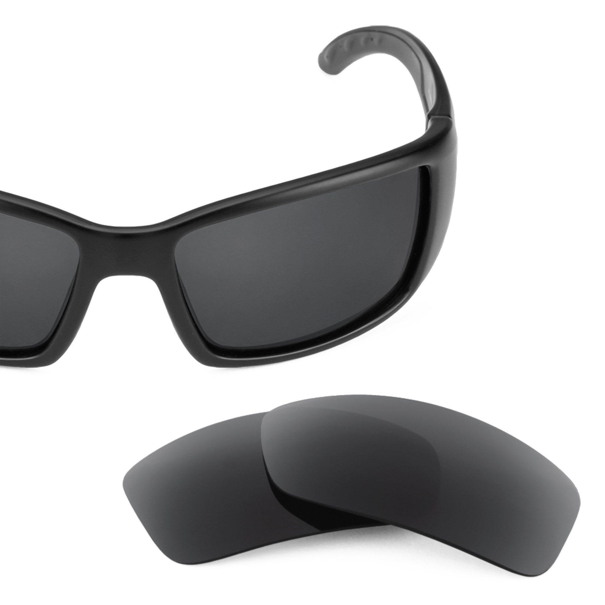 Revant replacement lenses for Costa Blackfin Polarized Stealth Black