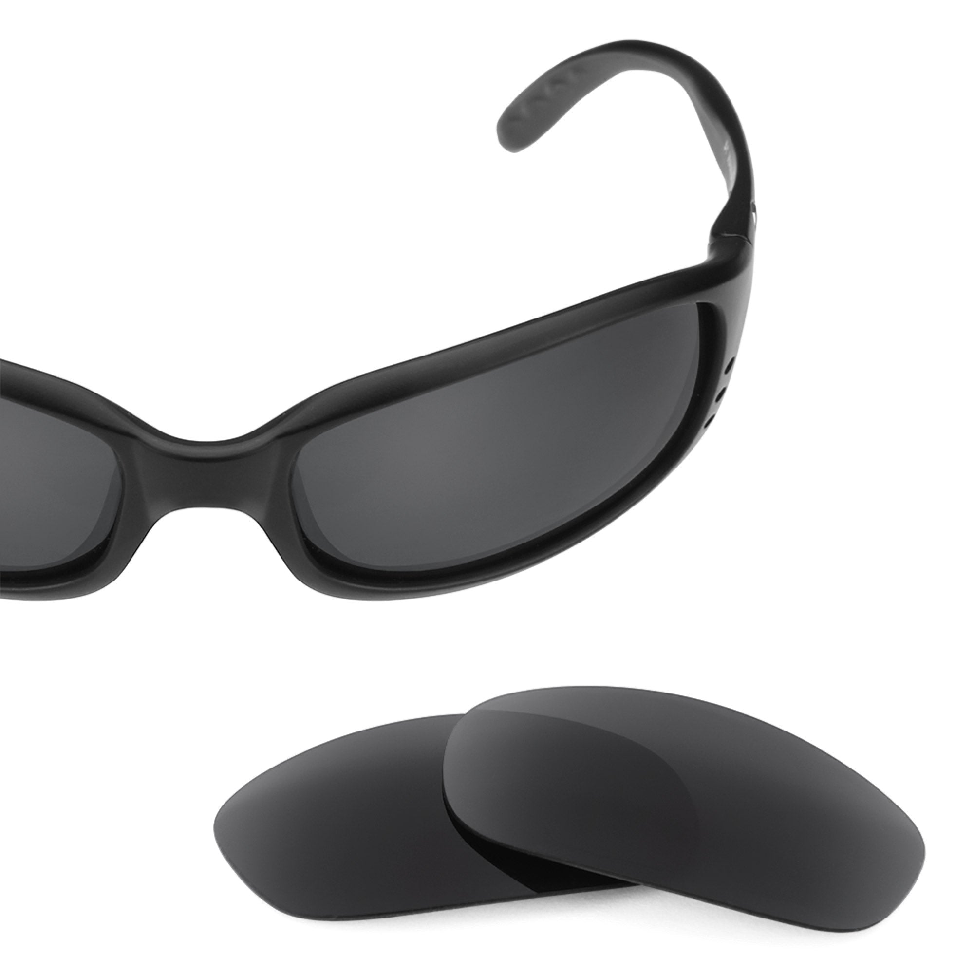 Revant replacement lenses for Costa Brine Polarized Stealth Black