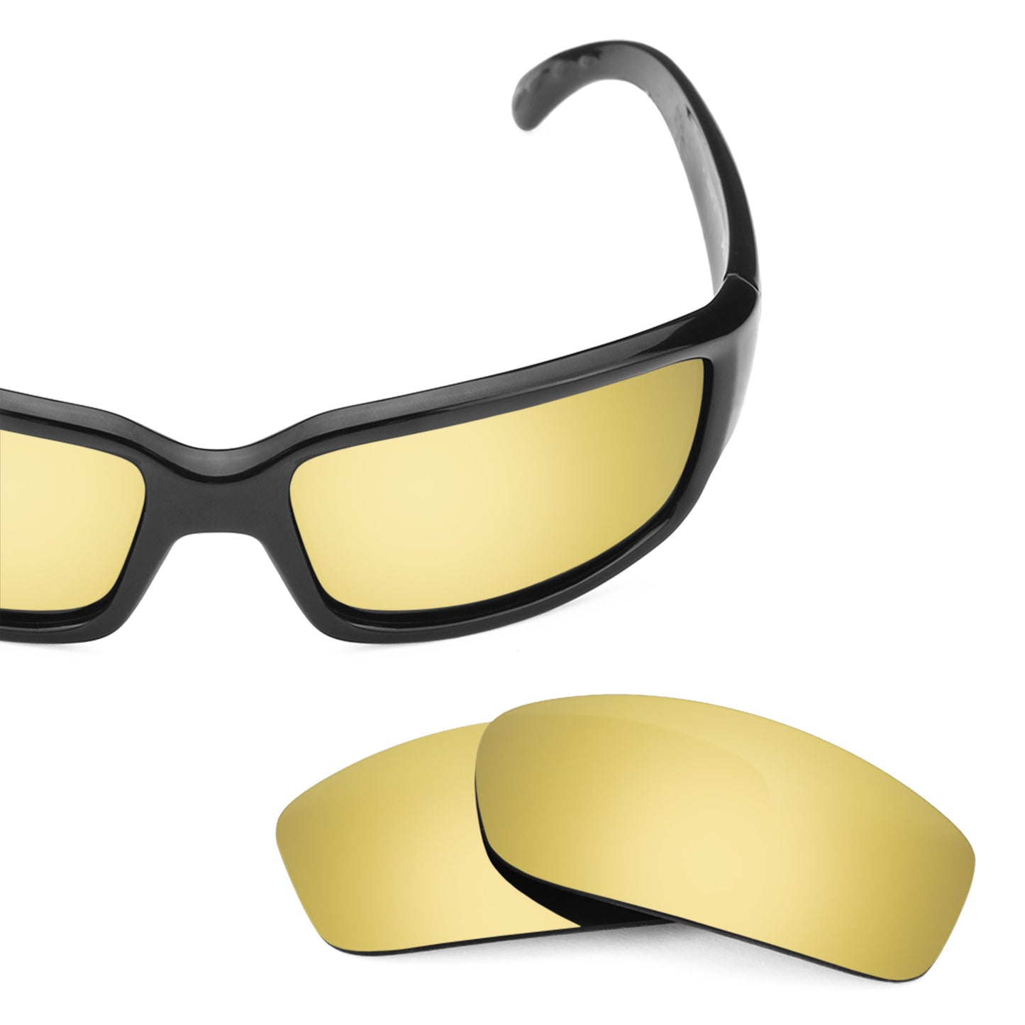 Revant replacement lenses for Costa Caballito Non-Polarized Flare Gold