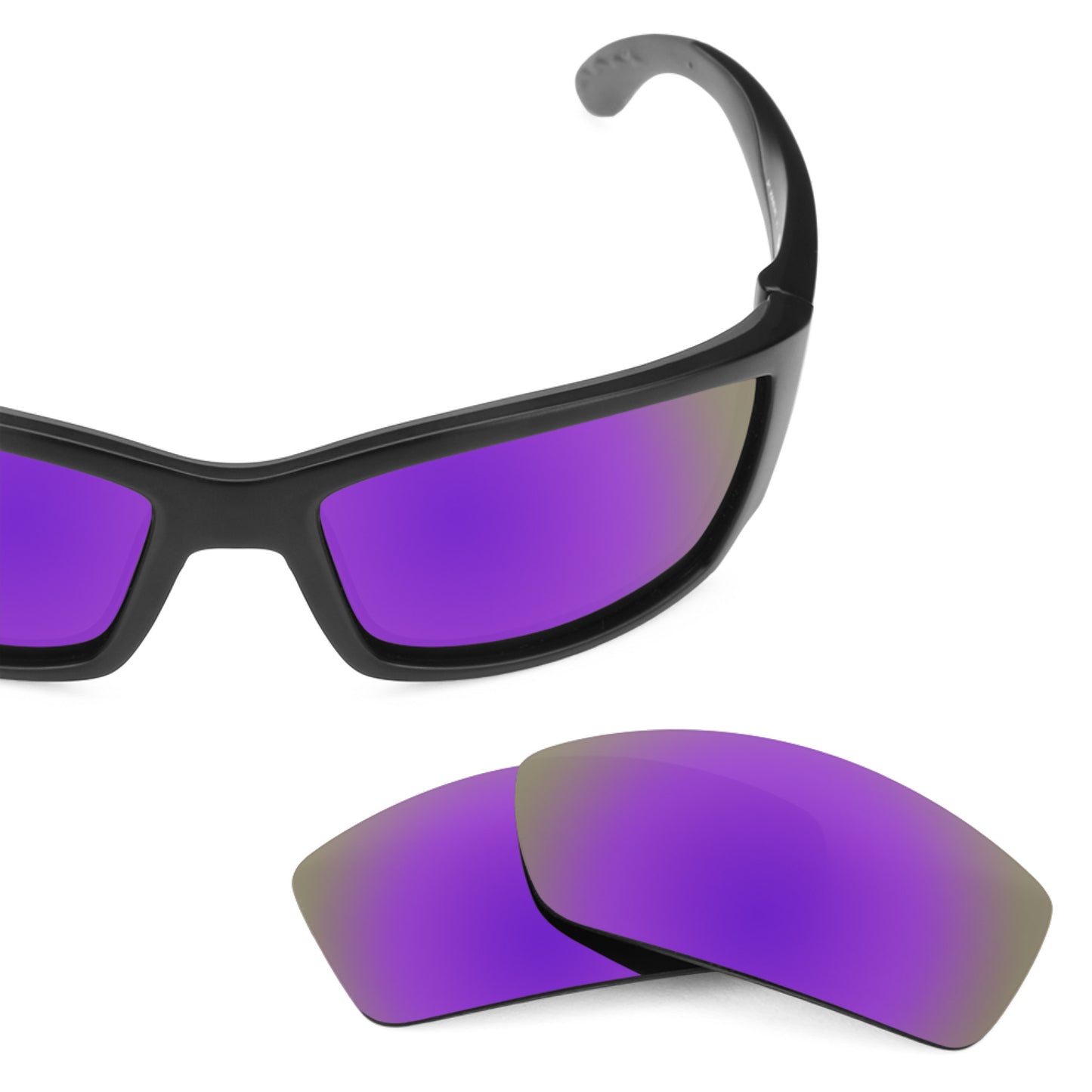Revant replacement lenses for Costa Corbina Elite Polarized Plasma Purple