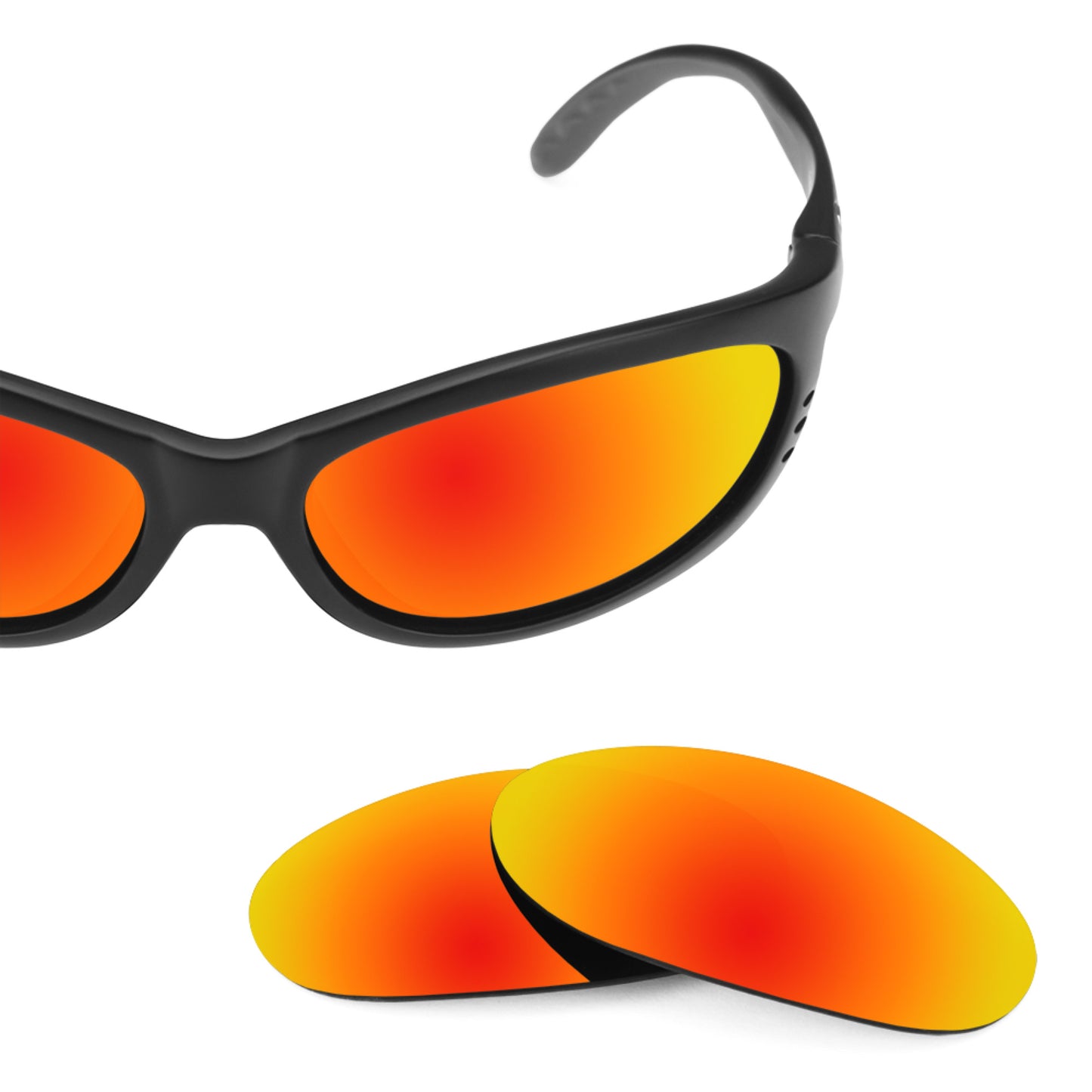 Revant replacement lenses for Costa Fathom Elite Polarized Fire Red