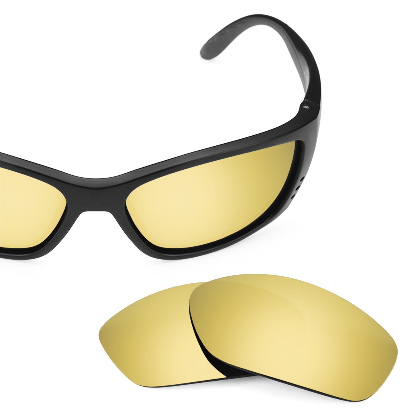 Revant replacement lenses for Costa Fisch Elite Polarized Flare Gold