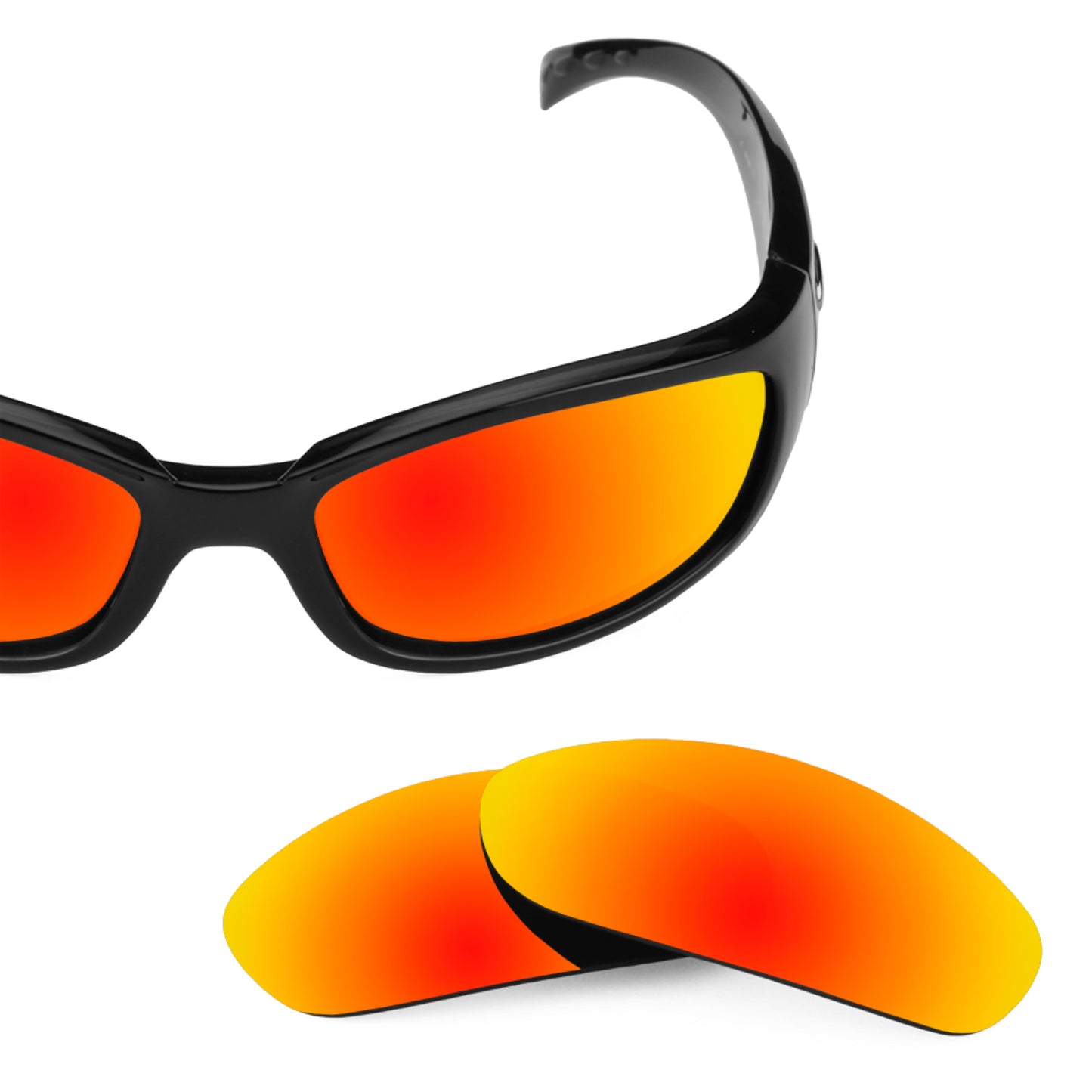 Revant replacement lenses for Costa Hammerhead Non-Polarized Fire Red