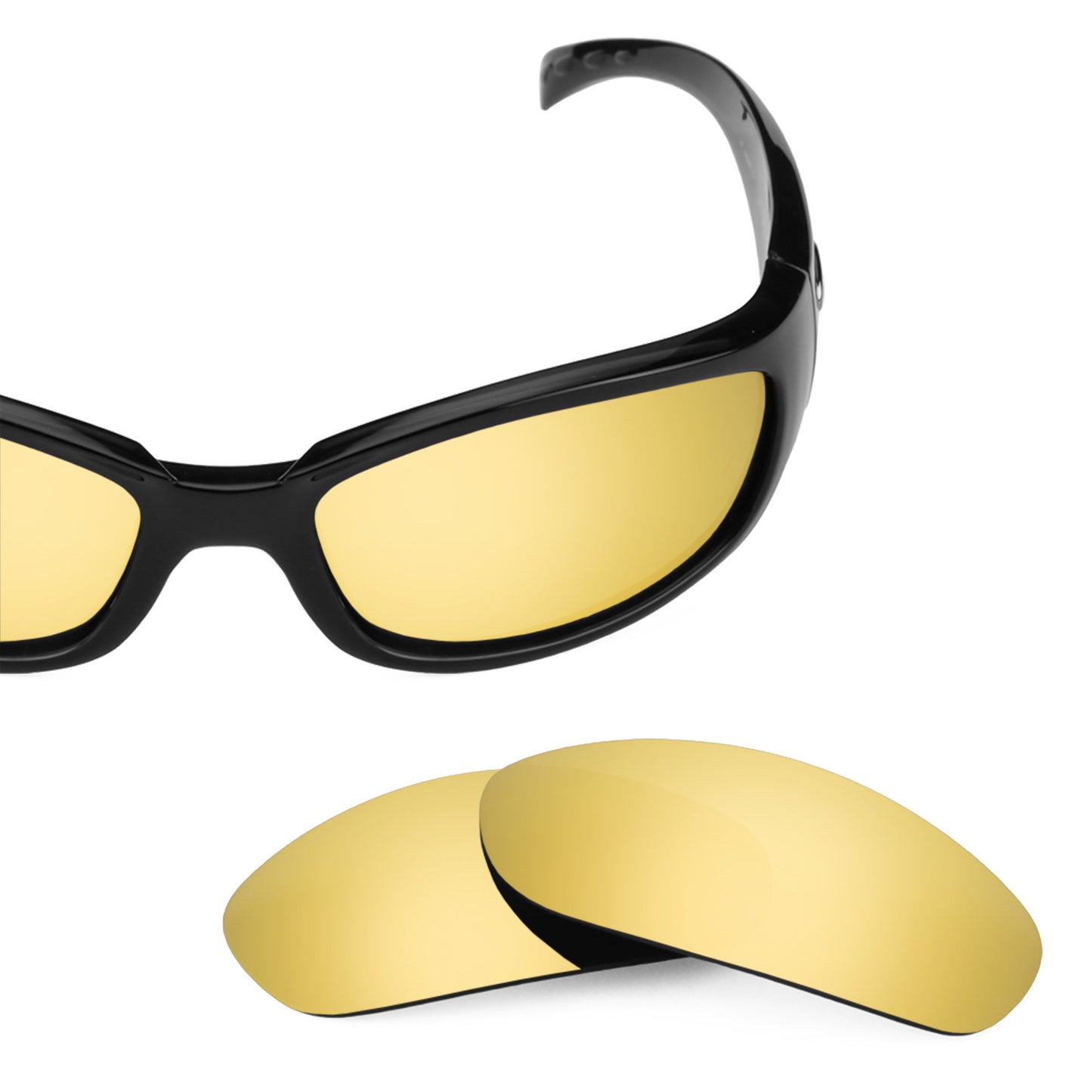 Revant replacement lenses for Costa Hammerhead Non-Polarized Flare Gold