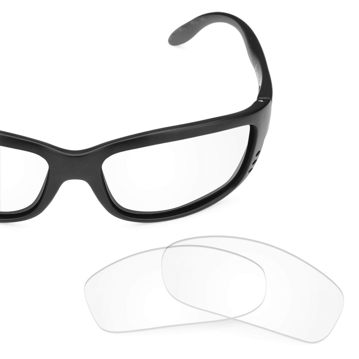 Revant replacement lenses for Costa Zane Non-Polarized Crystal Clear