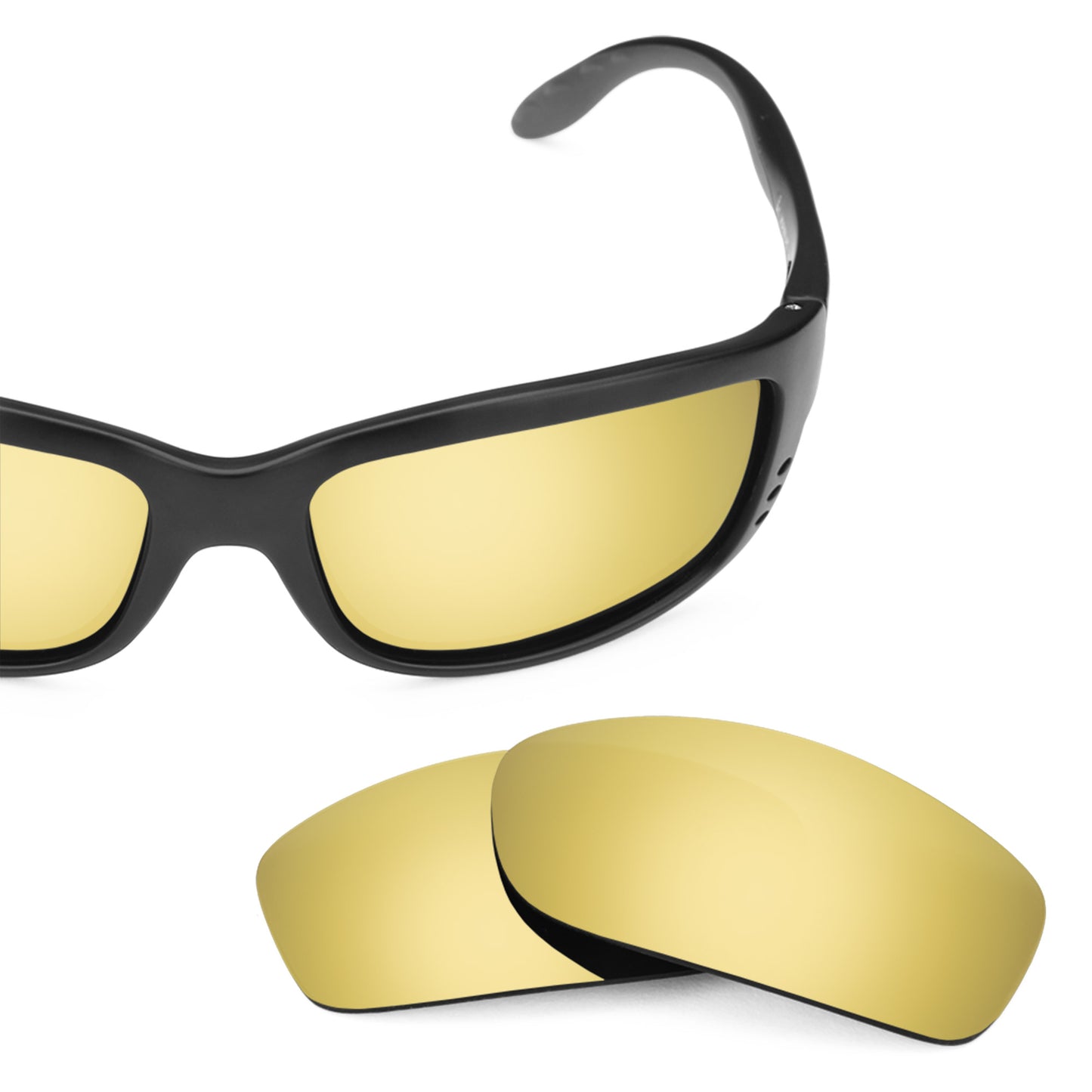 Revant replacement lenses for Costa Zane Non-Polarized Flare Gold