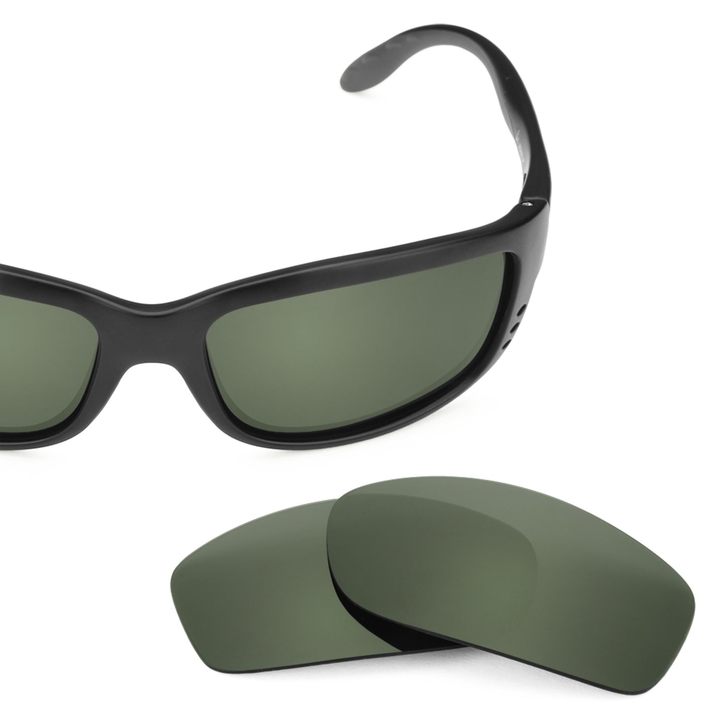 Revant replacement lenses for Costa Zane Polarized Gray Green