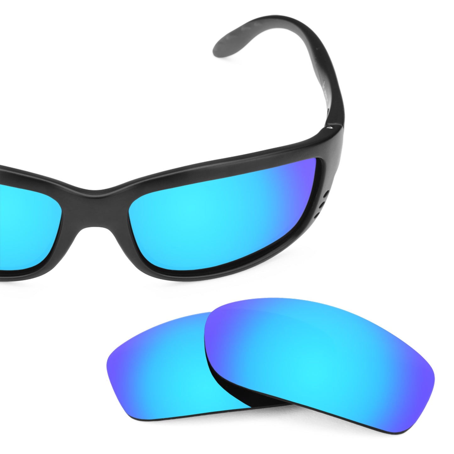 Revant replacement lenses for Costa Zane Polarized Ice Blue