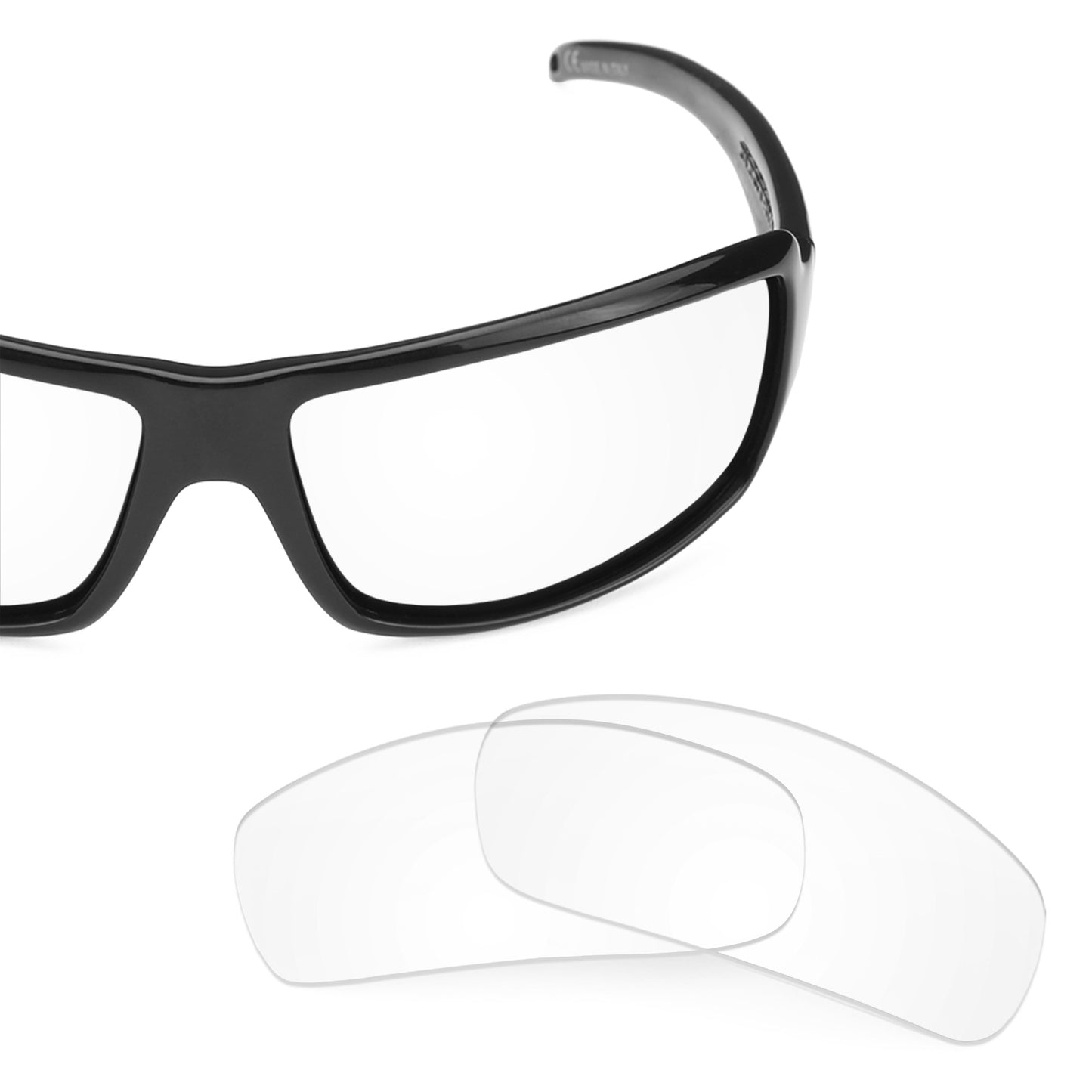 Revant replacement lenses for Electric EC-DC XL Non-Polarized Crystal Clear