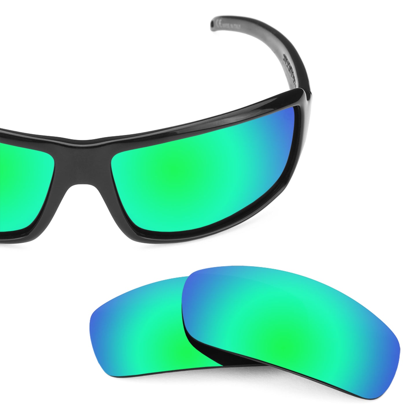 Revant replacement lenses for Electric EC-DC XL Non-Polarized Emerald Green