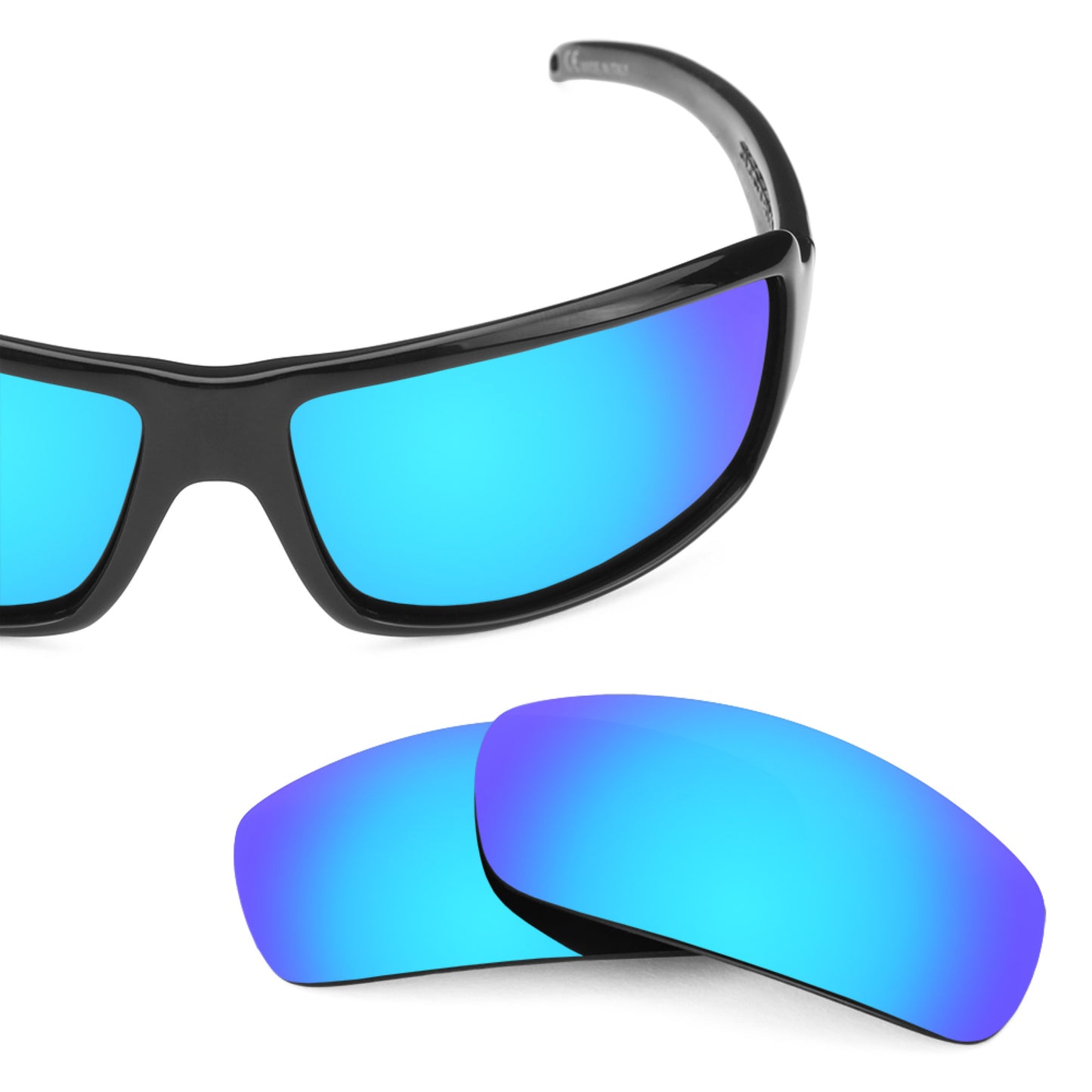 Revant replacement lenses for Electric EC-DC XL Non-Polarized Ice Blue