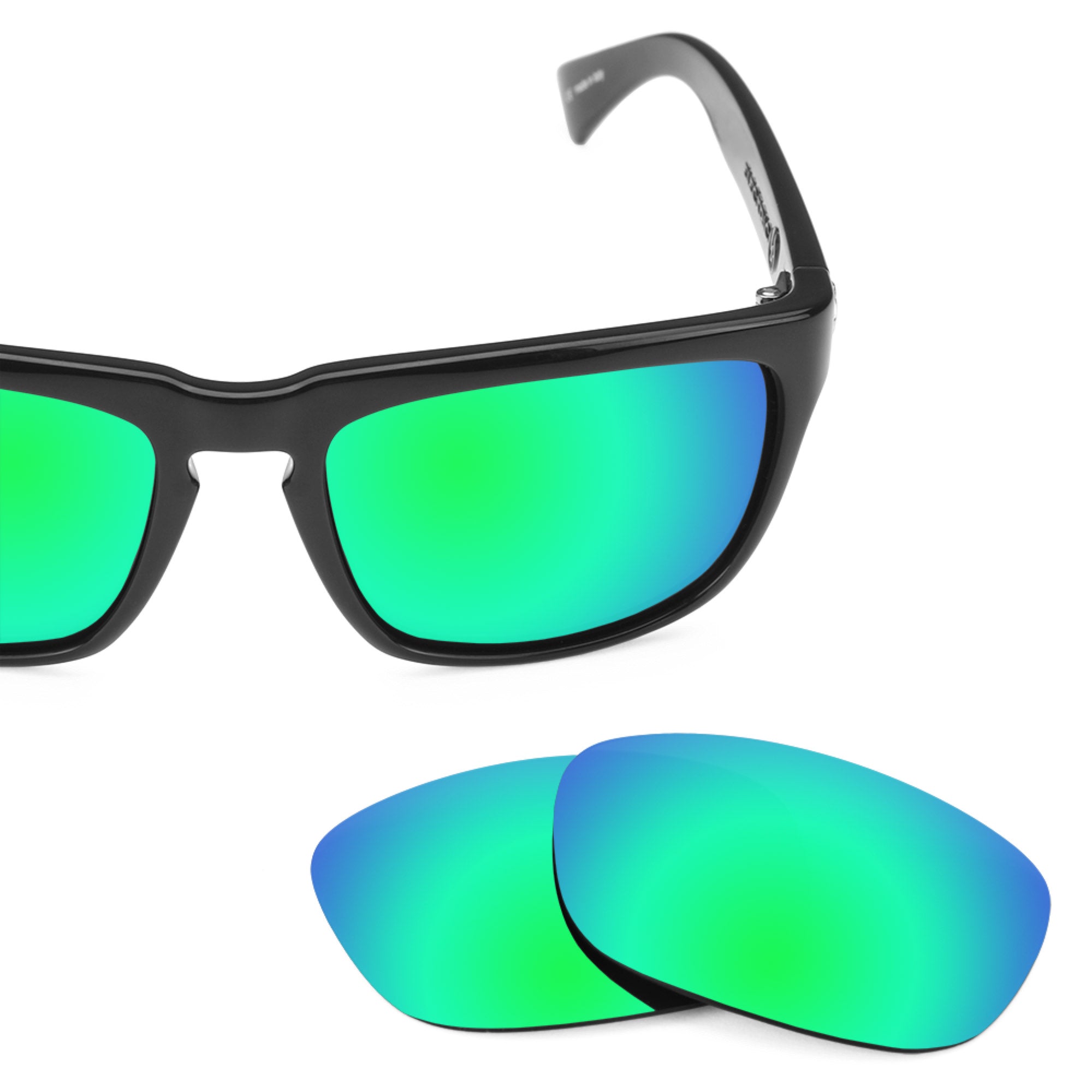 Revant replacement lenses for Electric Knoxville Polarized Emerald Green